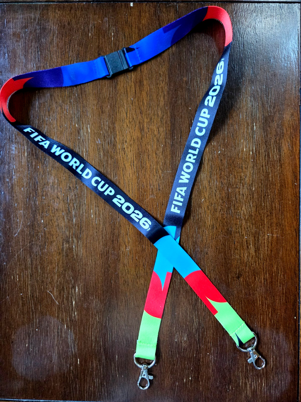 FIFA WORLD CUP 2026 OFFICIAL LANYARD KEYCHAIN - NEW - LIMITED EDITION FIFA WORLD CUP 2026 OFFICIAL LANYARD KEYCHAIN - NEW - LIMITED EDITION