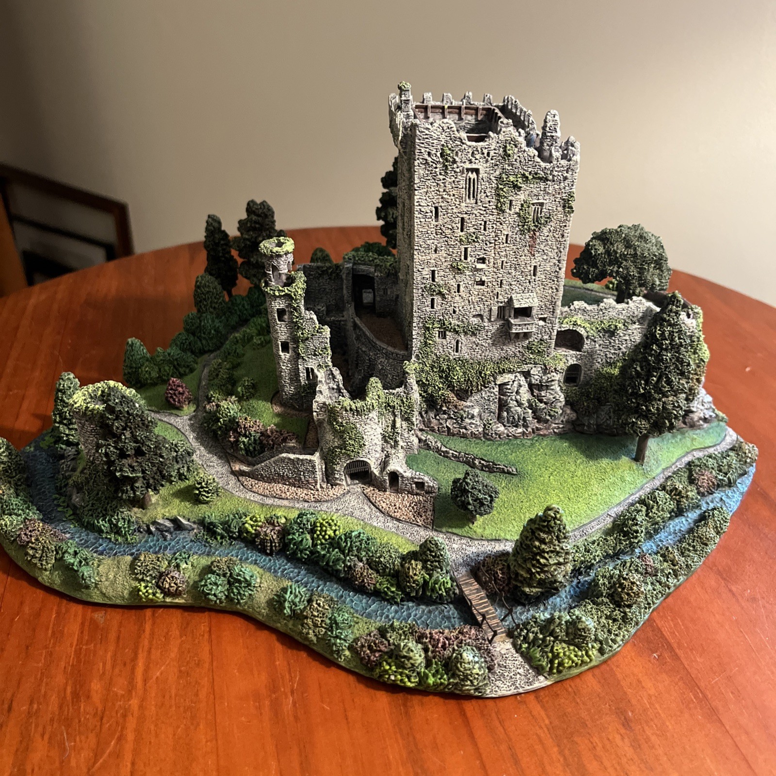 Vintage Danbury Mint Blarney Castle Ireland 3D replica Diorama miniature Vintage Danbury Mint Blarney Castle Ireland 3D replica Diorama miniature