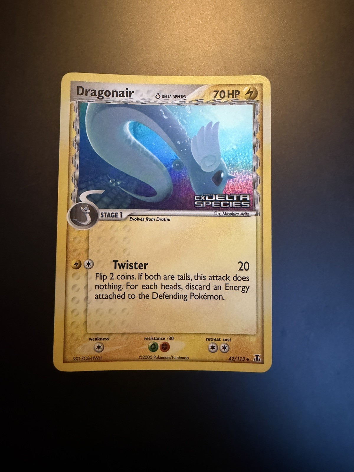 Pokémon Card TCG - Dragonair Stamped Reverse Holo EX Delta Species 42/113 LP Pokémon Card TCG - Dragonair Stamped Reverse Holo EX Delta Species 42/113 LP