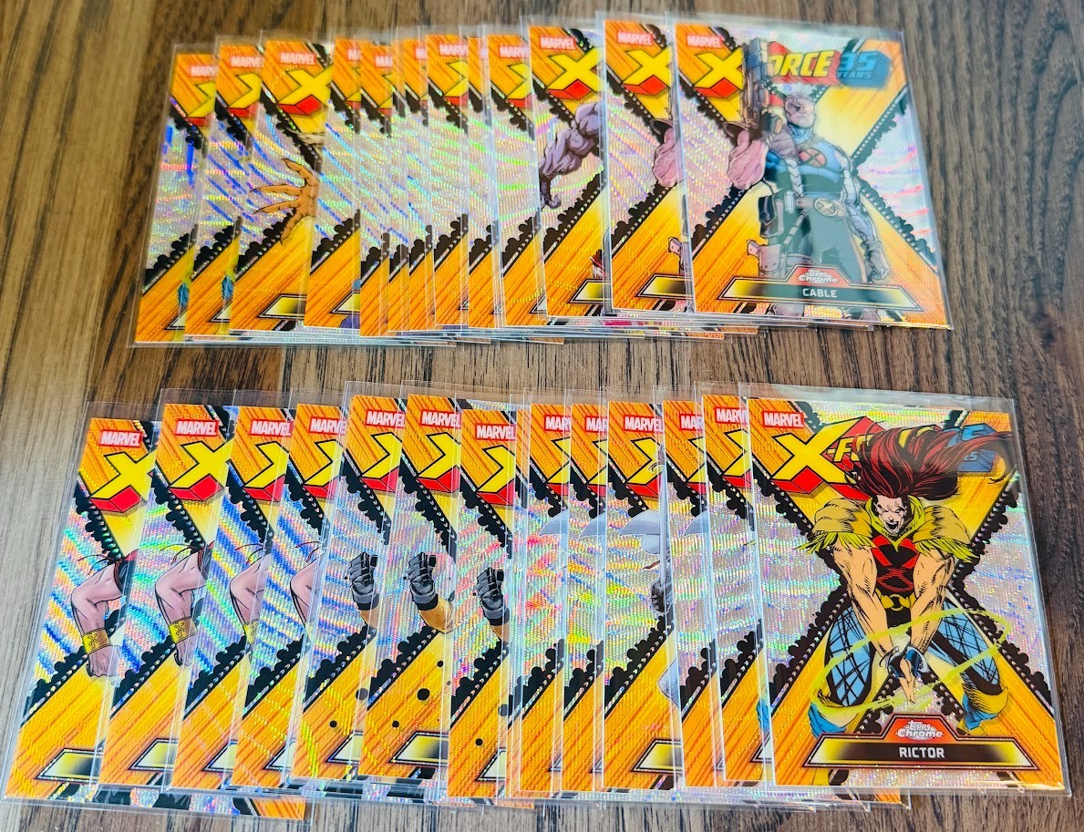 X-FORCE 35 YEARS 2026 Topps Chrome Marvel Comics Cards You Pick/Choose X-FORCE 35 YEARS 2026 Topps Chrome Marvel Comics Cards You Pick/Choose