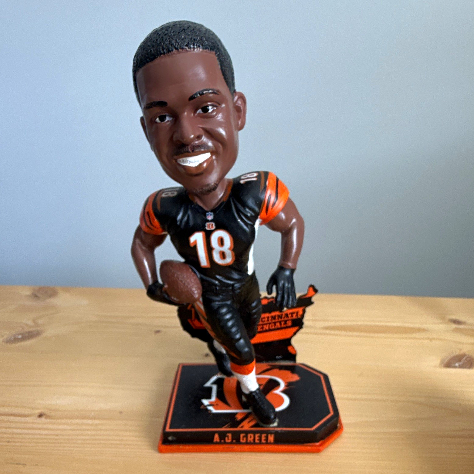 Forever Collectibles Legends of the Field Bobblehead A.J. Green #18 LE 117/2016 Forever Collectibles Legends of the Field Bobblehead A.J. Green #18 LE 117/2016