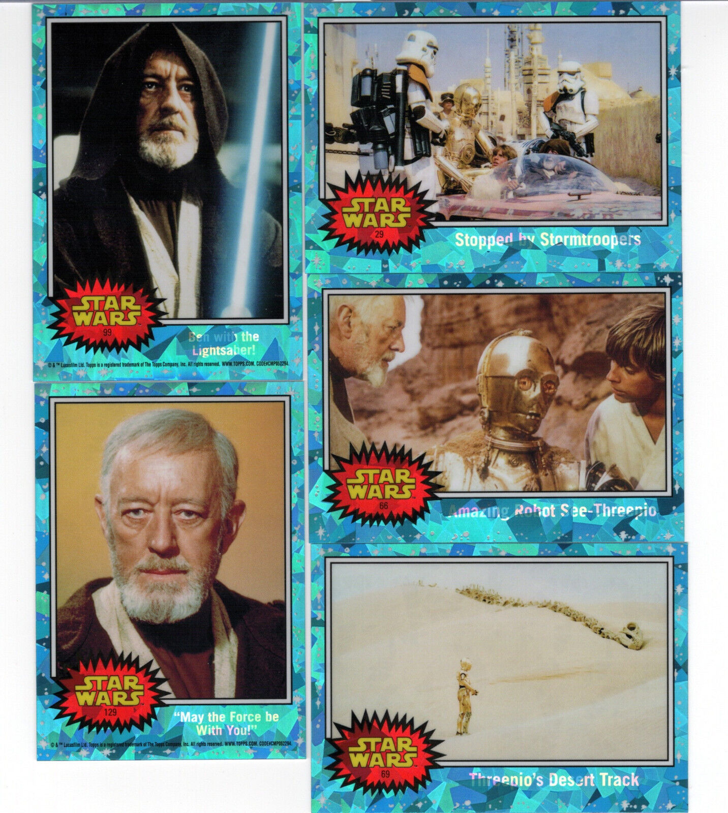 2022 Topps Chrome Star Wars Sapphire Singles Pick from the List