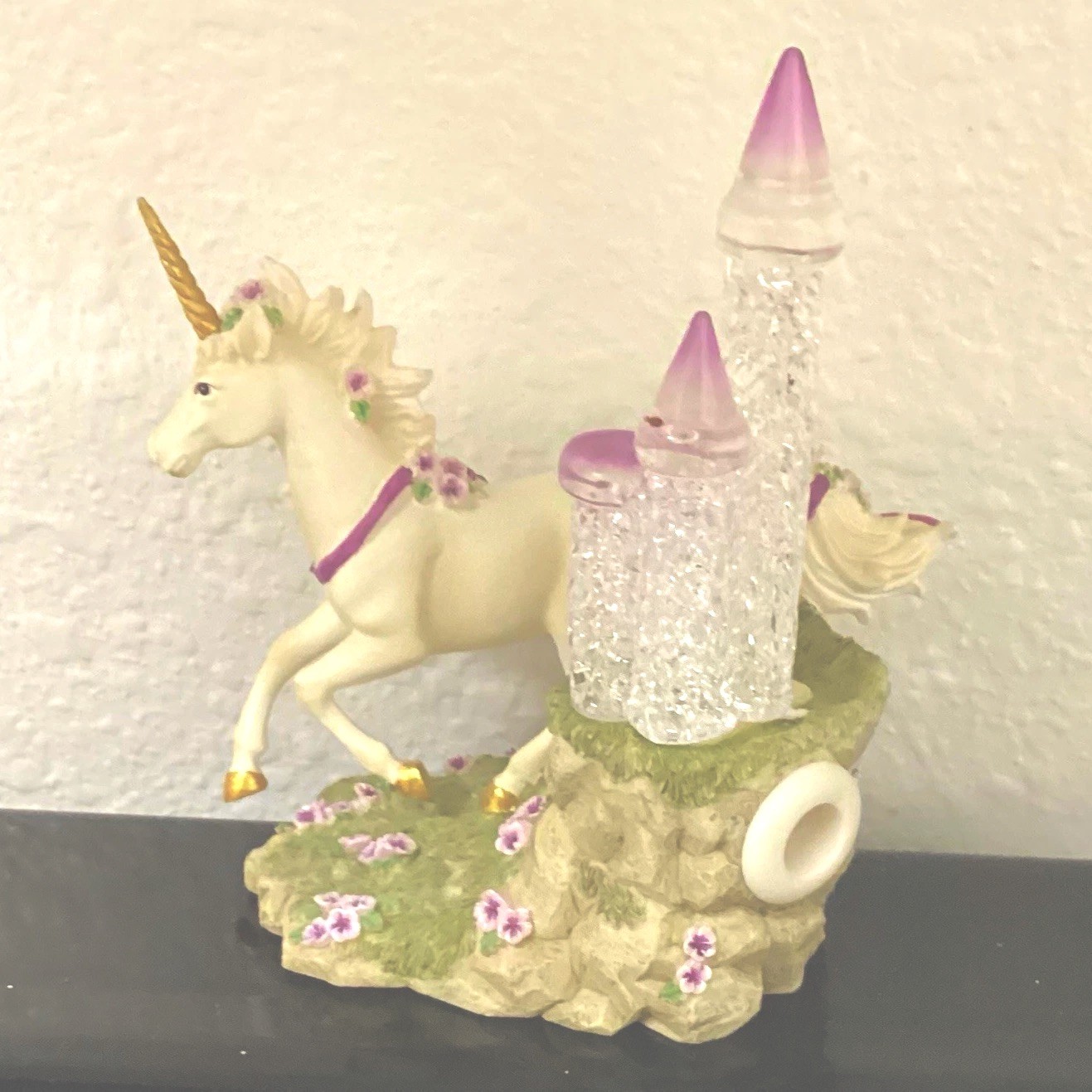 Vintage World of Imagination Mystical Kingdoms Unicorn/Castle Figurine Numbered Vintage World of Imagination Mystical Kingdoms Unicorn/Castle Figurine Numbered