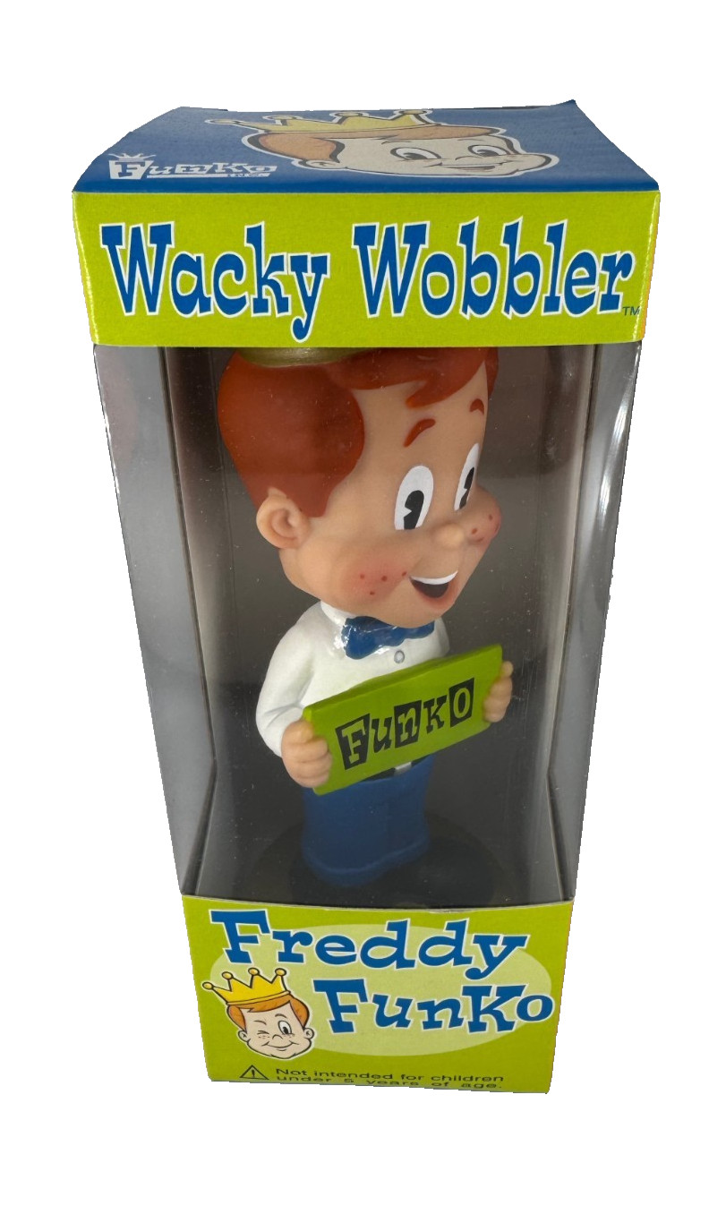 Wacky Wobbler Freddy Funko Bobble Head NEW (DH) Wacky Wobbler Freddy Funko Bobble Head NEW (DH)