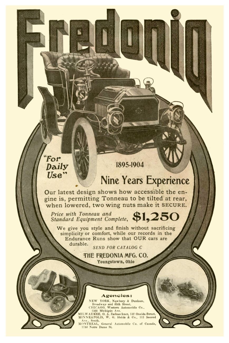 Fredonia Vintage Car Poster (1895-1904) - USA ๐บ๐ธ - Retro MCM - Hi-Res๐ Print Fredonia Vintage Car Poster (1895-1904) - USA ๐บ๐ธ - Retro MCM - Hi-Res๐ Print