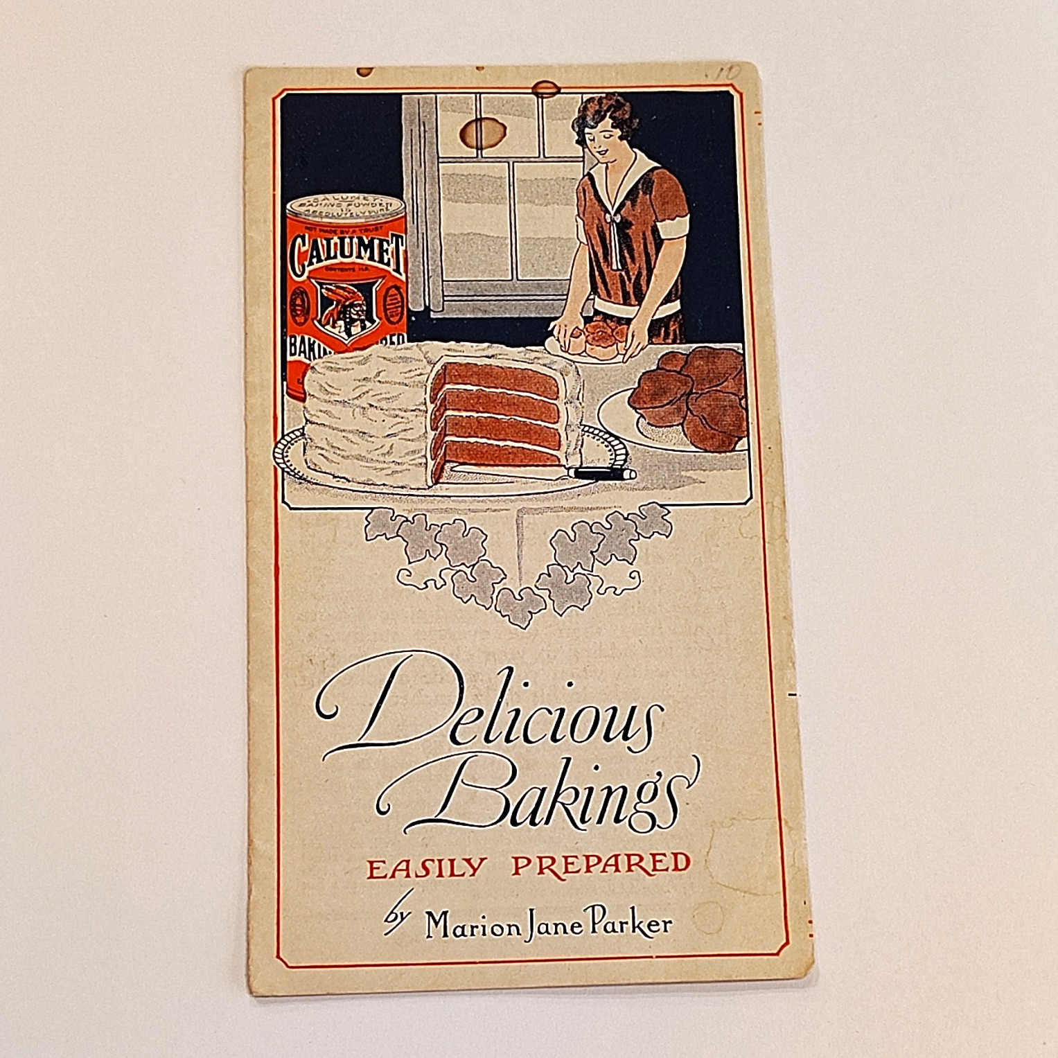 Calumet Baking Powder Delicious Baking Advertising Booklet 1910 Bakery & Baking Calumet Baking Powder Delicious Baking Advertising Booklet 1910 Bakery & Baking