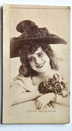 Lettie Meredith N245 [WTI-1369] Kinney Actresess, 1888 Sweet Caporal NRMT