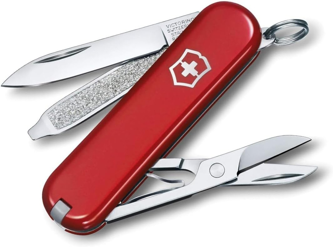Victorinox Classic SD Swiss Army Knife, Compact, 7 Functions, Swiss Made Pocket