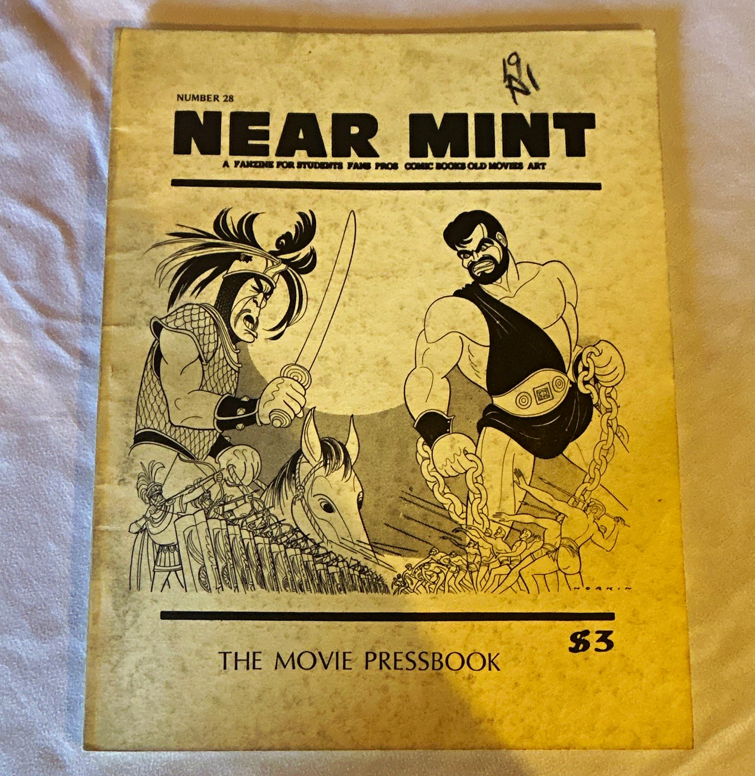 MAD Near Mint #28 (1983) Fanzine Tribute Issue The Movie Pressbook MAD Near Mint #28 (1983) Fanzine Tribute Issue The Movie Pressbook