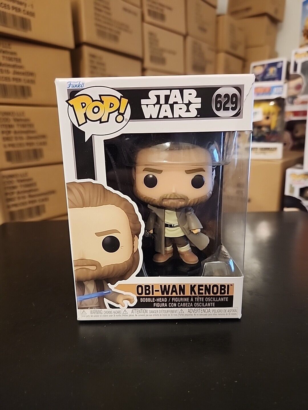 Funko POP Star Wars Obi-Wan Kenobi Disney+  Obi-Wan Kenobi # 629 Amazon Return 