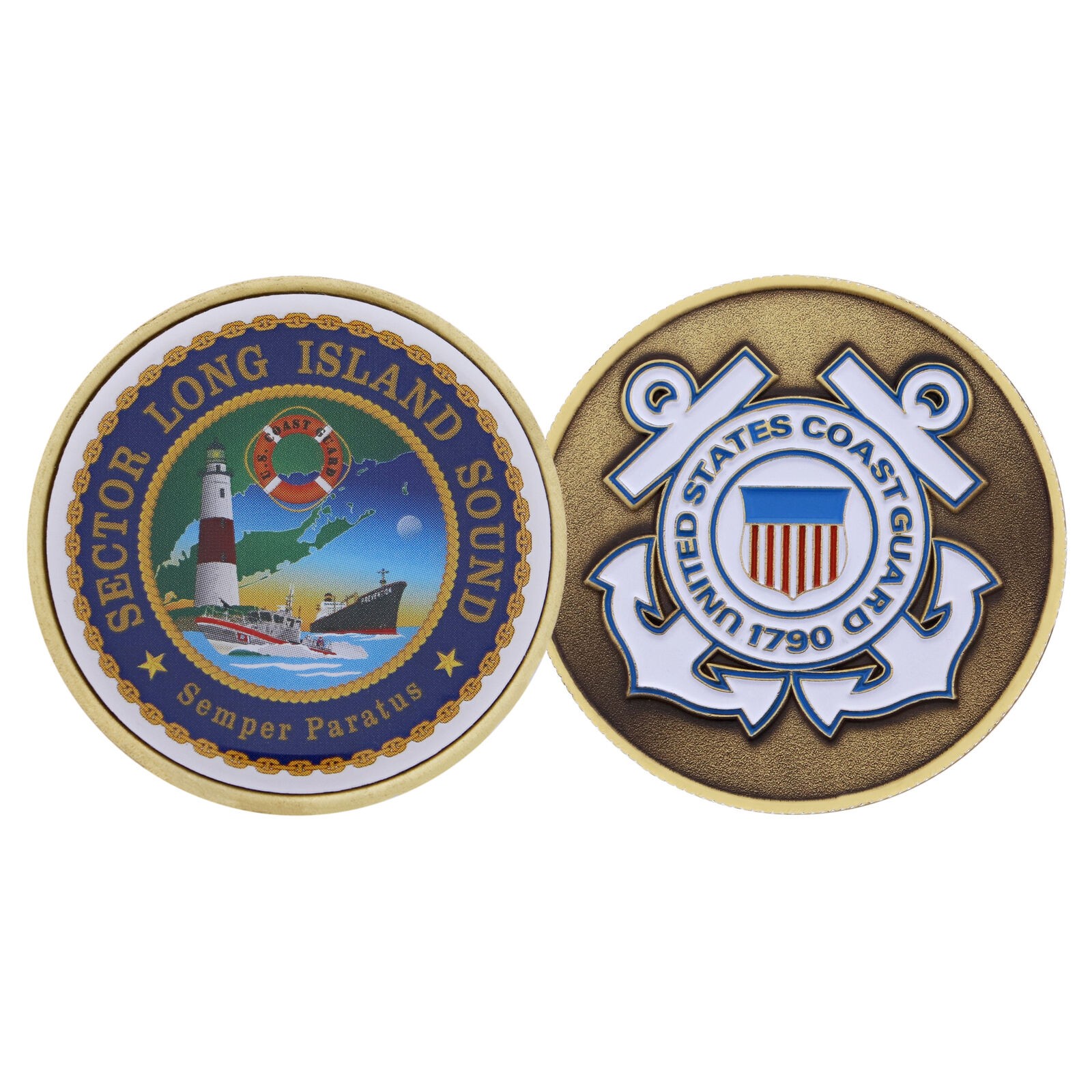 USCG SECTOR LONG ISLAND COIN USCG SECTOR LONG ISLAND COIN