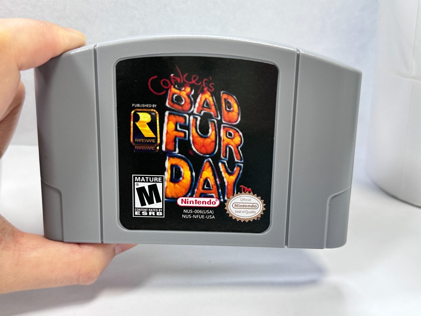 N64 Video Games Cónkers Bad Fur Day US Version N64 Video Games Cónkers Bad Fur Day US Version