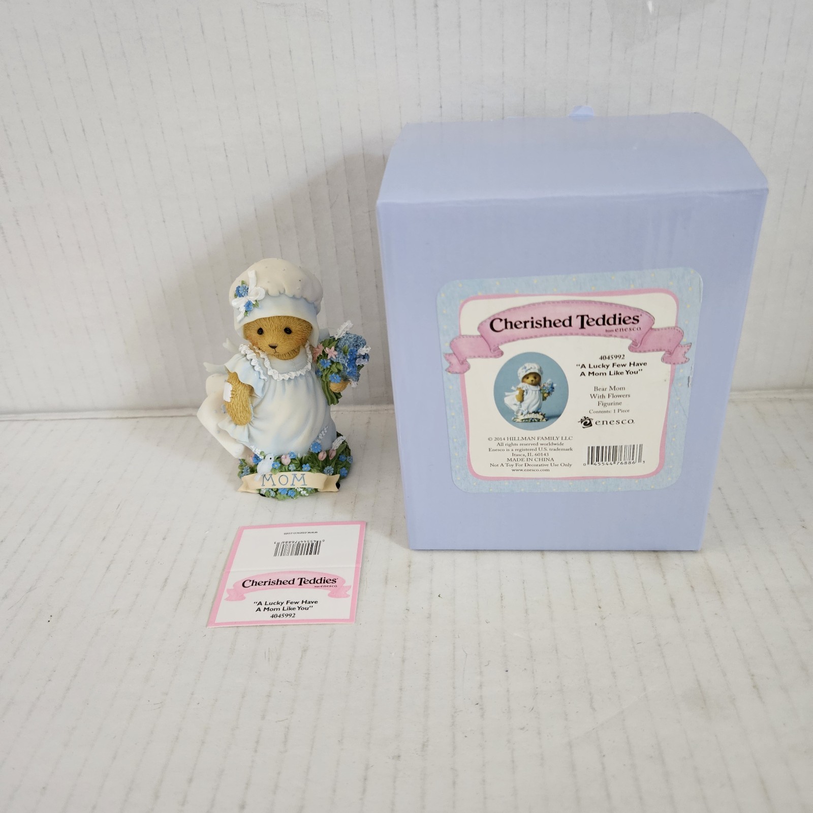 Cherished Teddies Bear - NEW-   #4045992 - A Lucky Few Have A Mom Like You