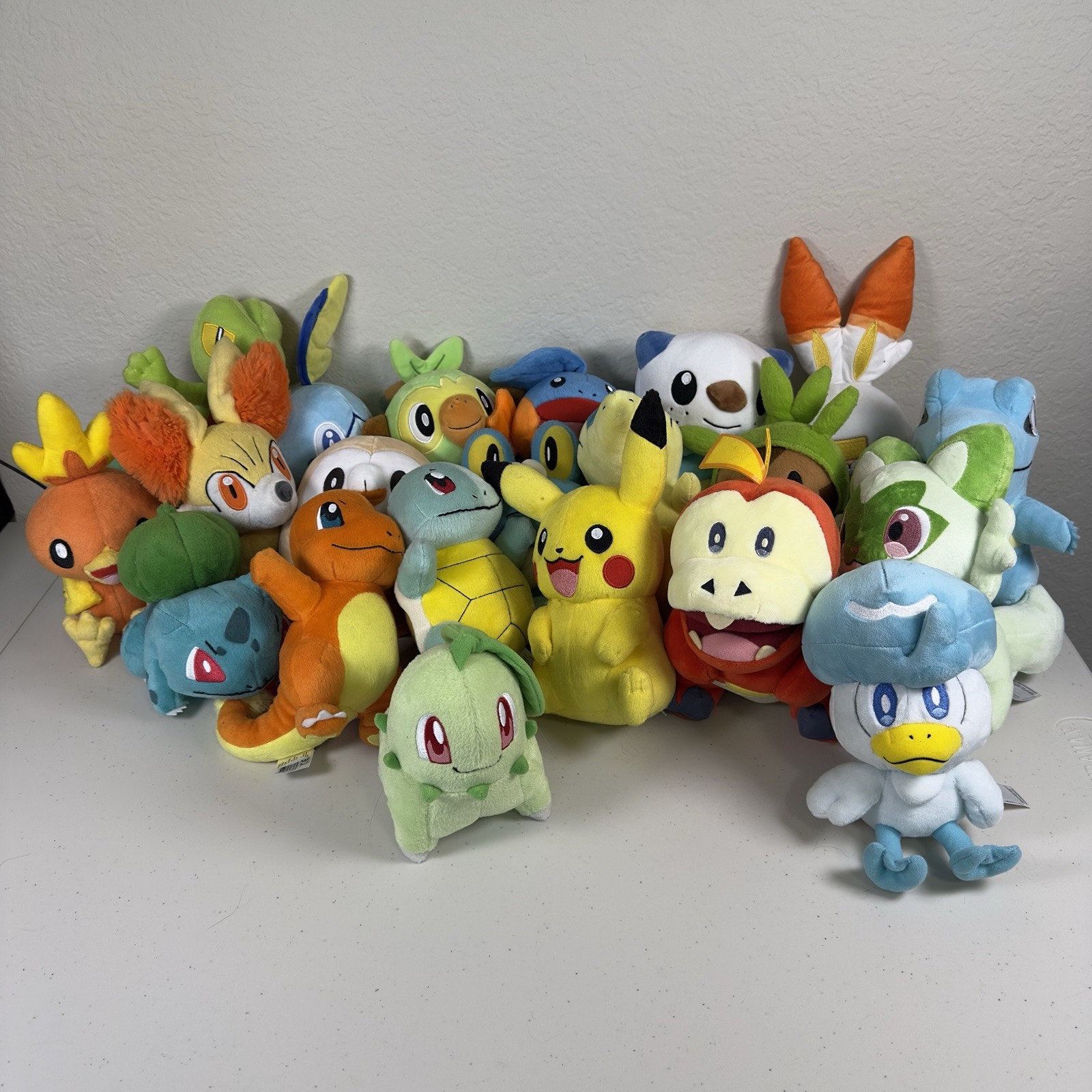 Pokemon Plush Lot 21 Starter Pokemon Center Paldea Trio Takara Tomy Jazwares