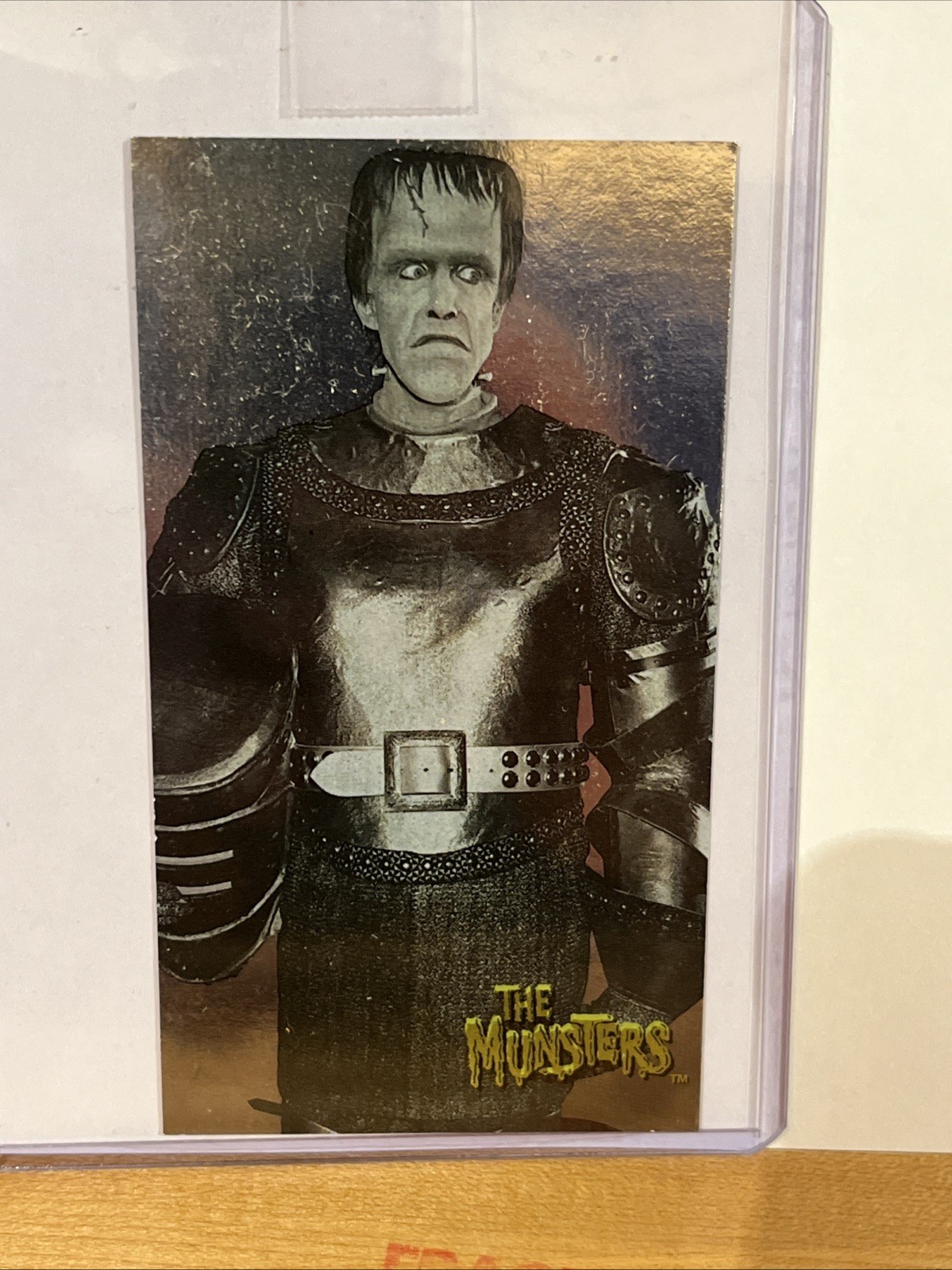 1996 Dart Flipcards Munsters Tall Boy Insert Herman Munster Chrome #TB wSleeve 1996 Dart Flipcards Munsters Tall Boy Insert Herman Munster Chrome #TB wSleeve