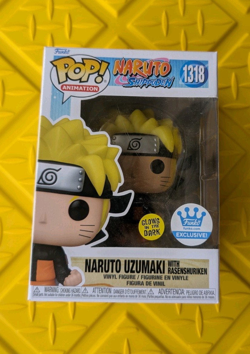 Funko Pop Animation: Naruto - Naruto Rasenshuriken #1318 GITD Funko Exclusive Funko Pop Animation: Naruto - Naruto Rasenshuriken #1318 GITD Funko Exclusive