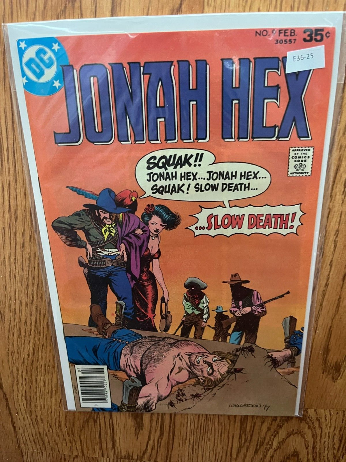 Jonah Hex 9 DC Comics 9.4 Newsstand E36-25