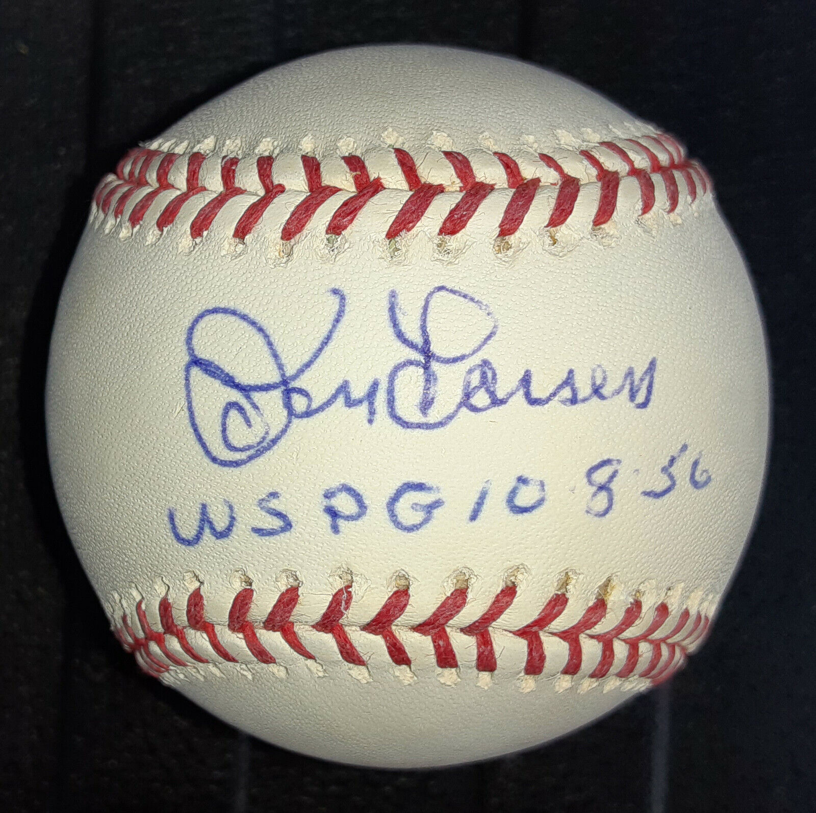Don Larsen autographed authentic MLB baseball