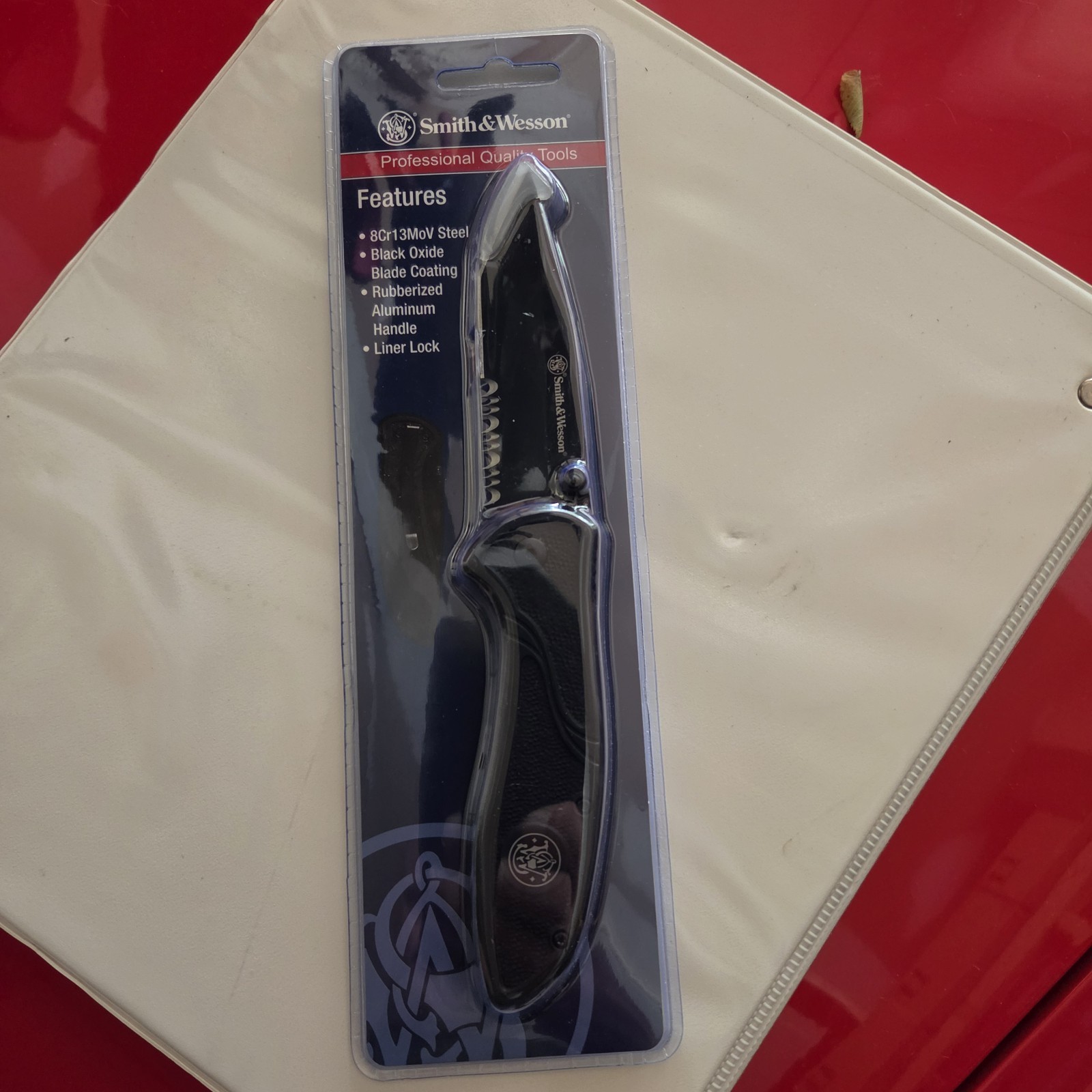New Smith & Wesson Black Tactical Tanto Blade Everyday Carry (EDC) Pocket Knife New Smith & Wesson Black Tactical Tanto Blade Everyday Carry (EDC) Pocket Knife