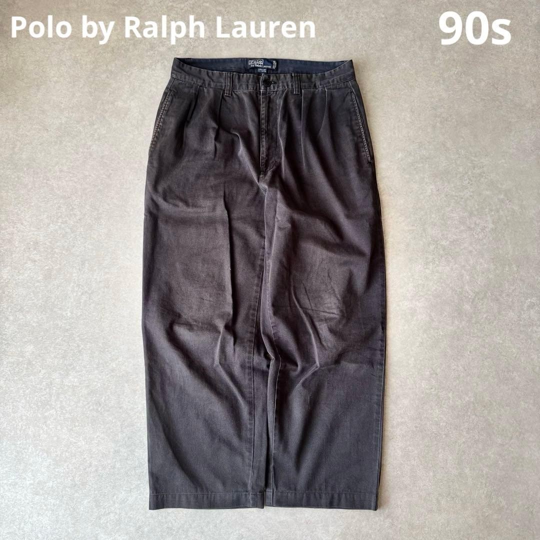 Vintage Ralph Lauren Men Pants 90S Polo Viral Andrew Pant Micro Vintage Limited
