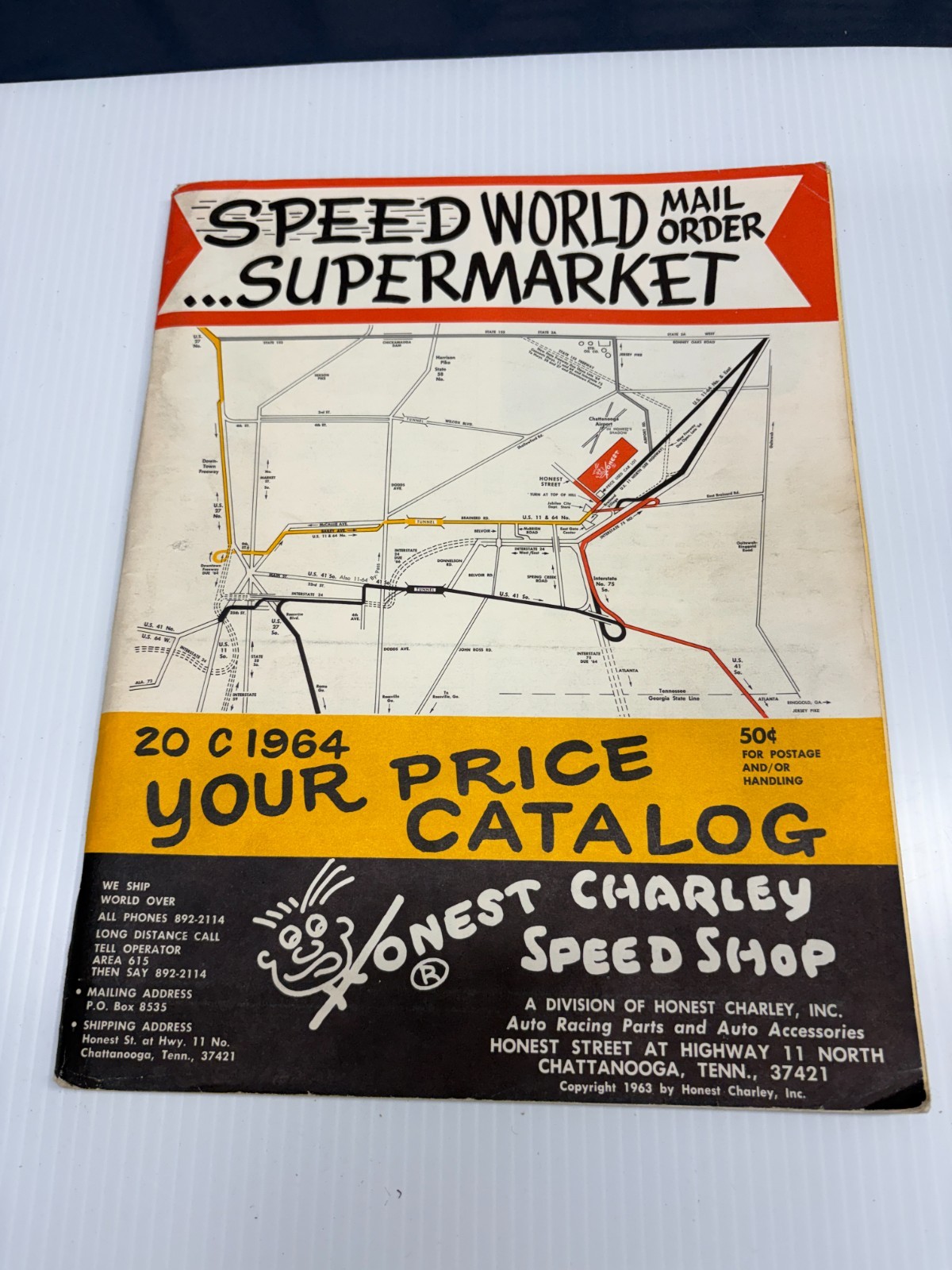 Vintage 1964 Honest Charley Speed Shop Inc. Catalog - 120 Pages - Hurst, Jahn's