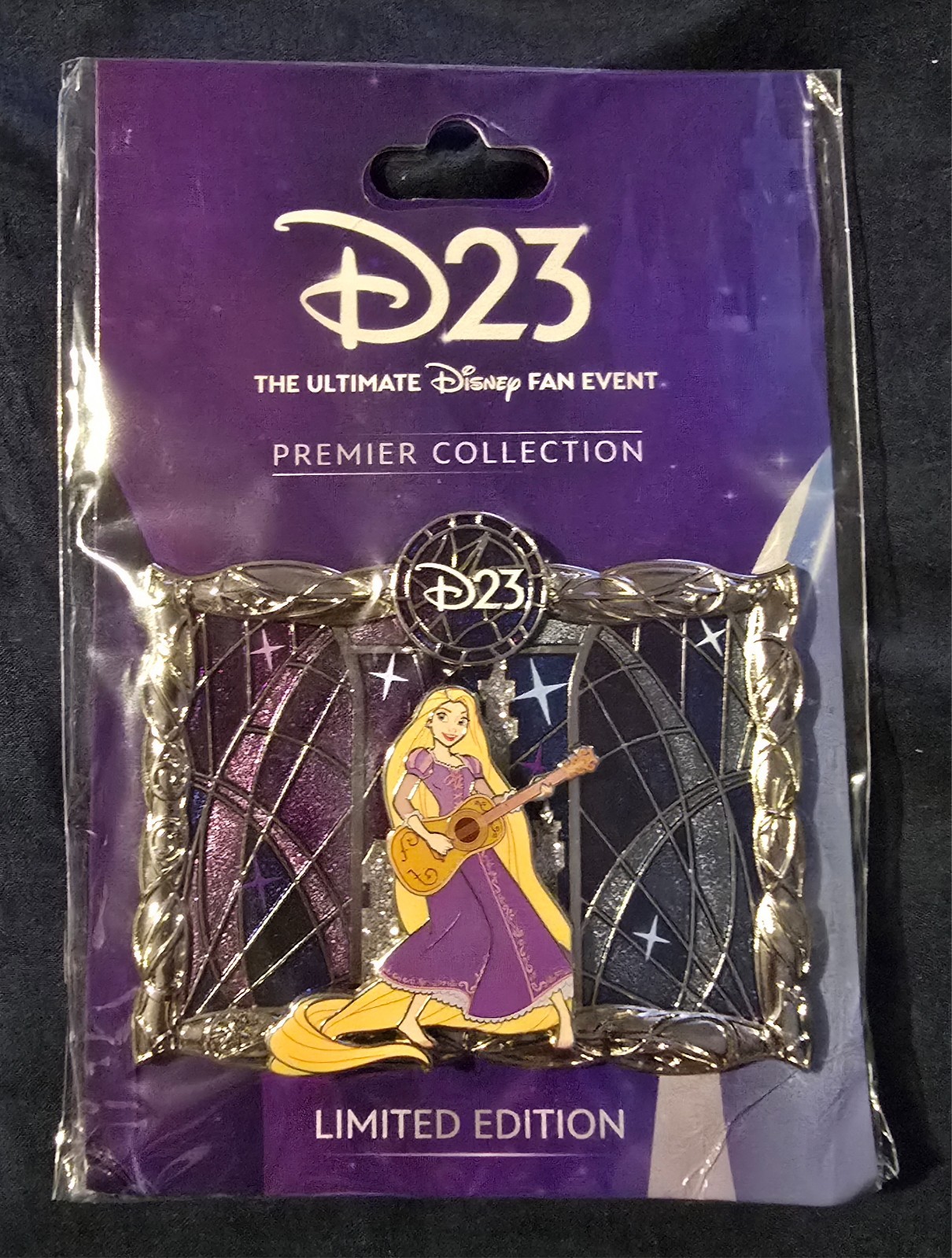 Disney D23 2026 Premier Collection Rapunzel LE 1000 Pin RSP Exclusive