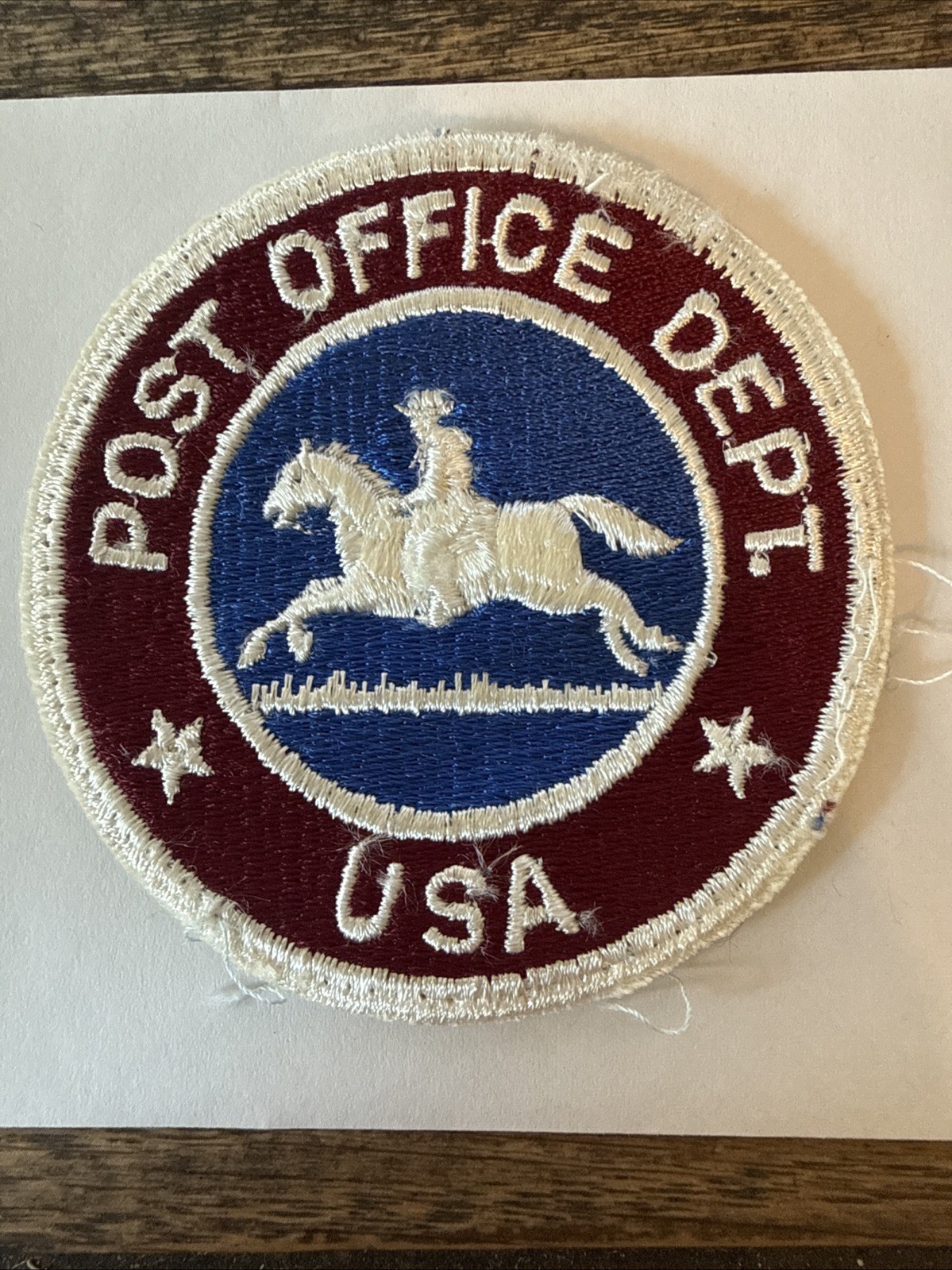 Vintage Pre 1971 USA Post Office Department Patch ~ BLOWOUT PRICE Vintage Pre 1971 USA Post Office Department Patch ~ BLOWOUT PRICE