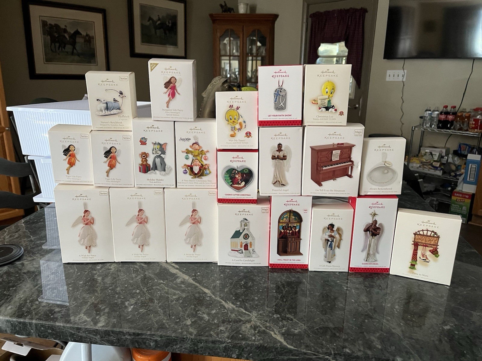 21 Hallmark Keepsake Ornaments, Brand, New, And Original Boxes See Photos 21 Hallmark Keepsake Ornaments, Brand, New, And Original Boxes See Photos