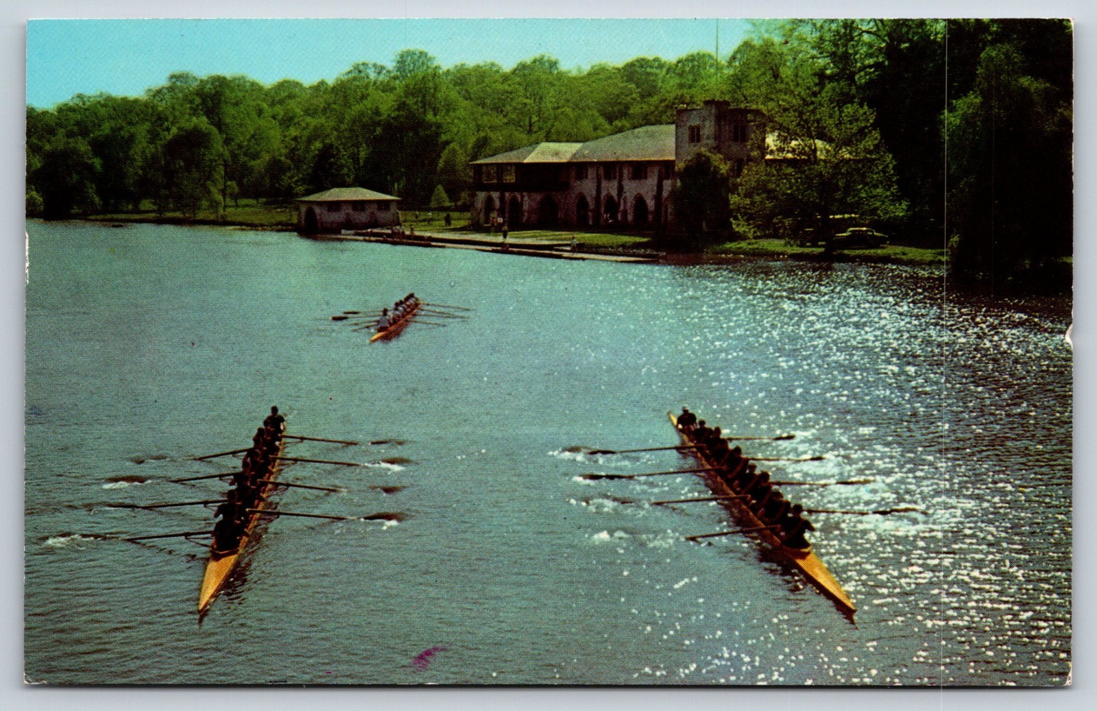 Vintage Postcard Carnegie Lake Princeton University New Jersey Vintage Postcard Carnegie Lake Princeton University New Jersey
