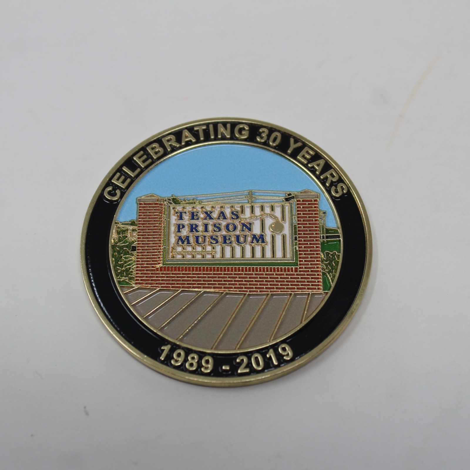 Texas Prison Museum Challenge Coin 30th Anniversary Old Sparky Huntsville TX Texas Prison Museum Challenge Coin 30th Anniversary Old Sparky Huntsville TX