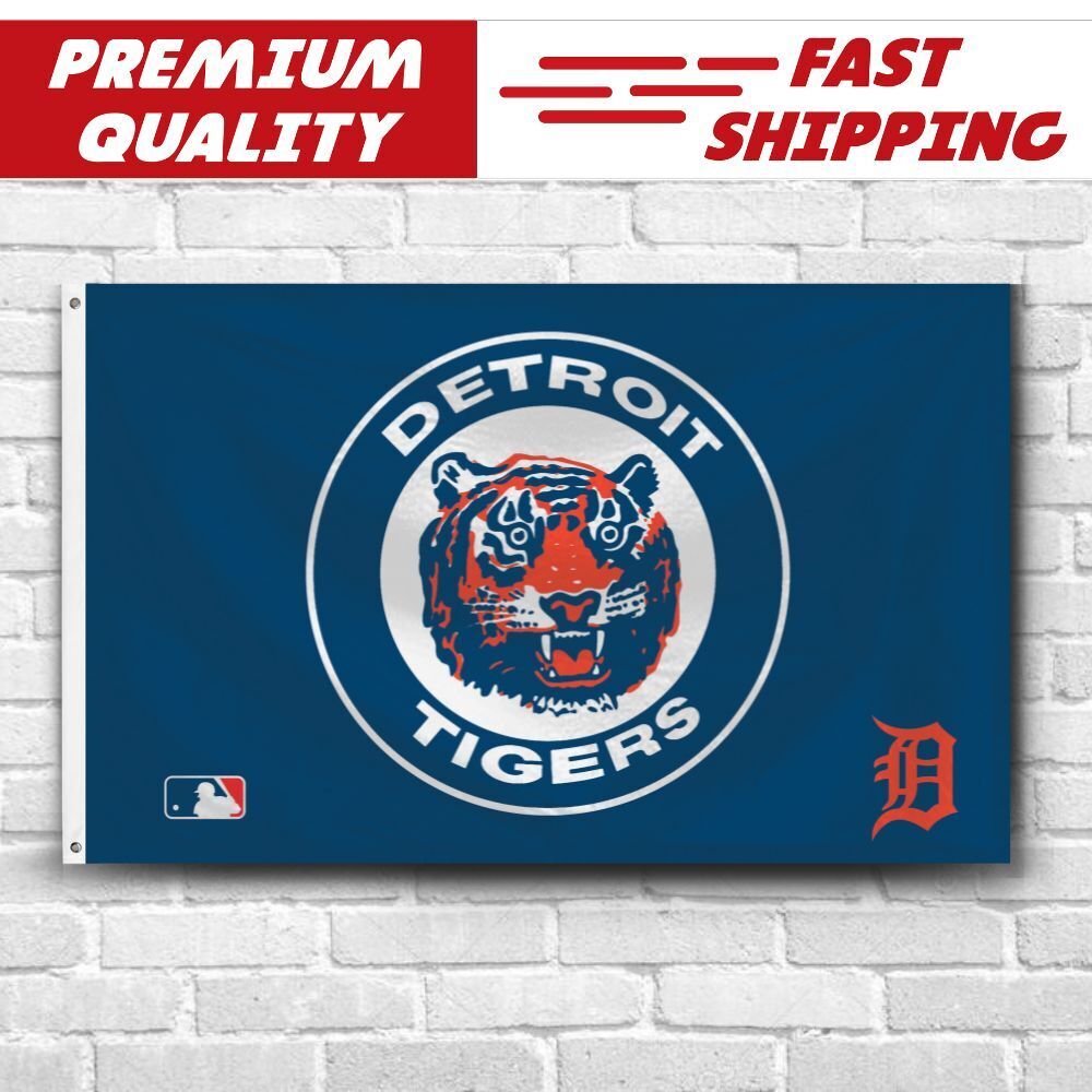 Premium Flag Detroit Tigers 3x5 ft Banner Baseball MLB World Series Champions