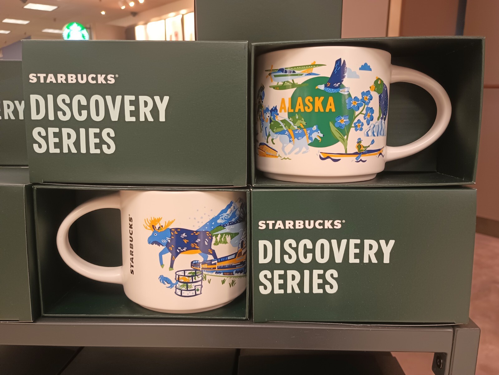 Starbucks ALASKA 14oz Coffee Mug DISCOVERY SERIES *NEW IN BOX* *FREE SHIPPING* Starbucks ALASKA 14oz Coffee Mug DISCOVERY SERIES *NEW IN BOX* *FREE SHIPPING*