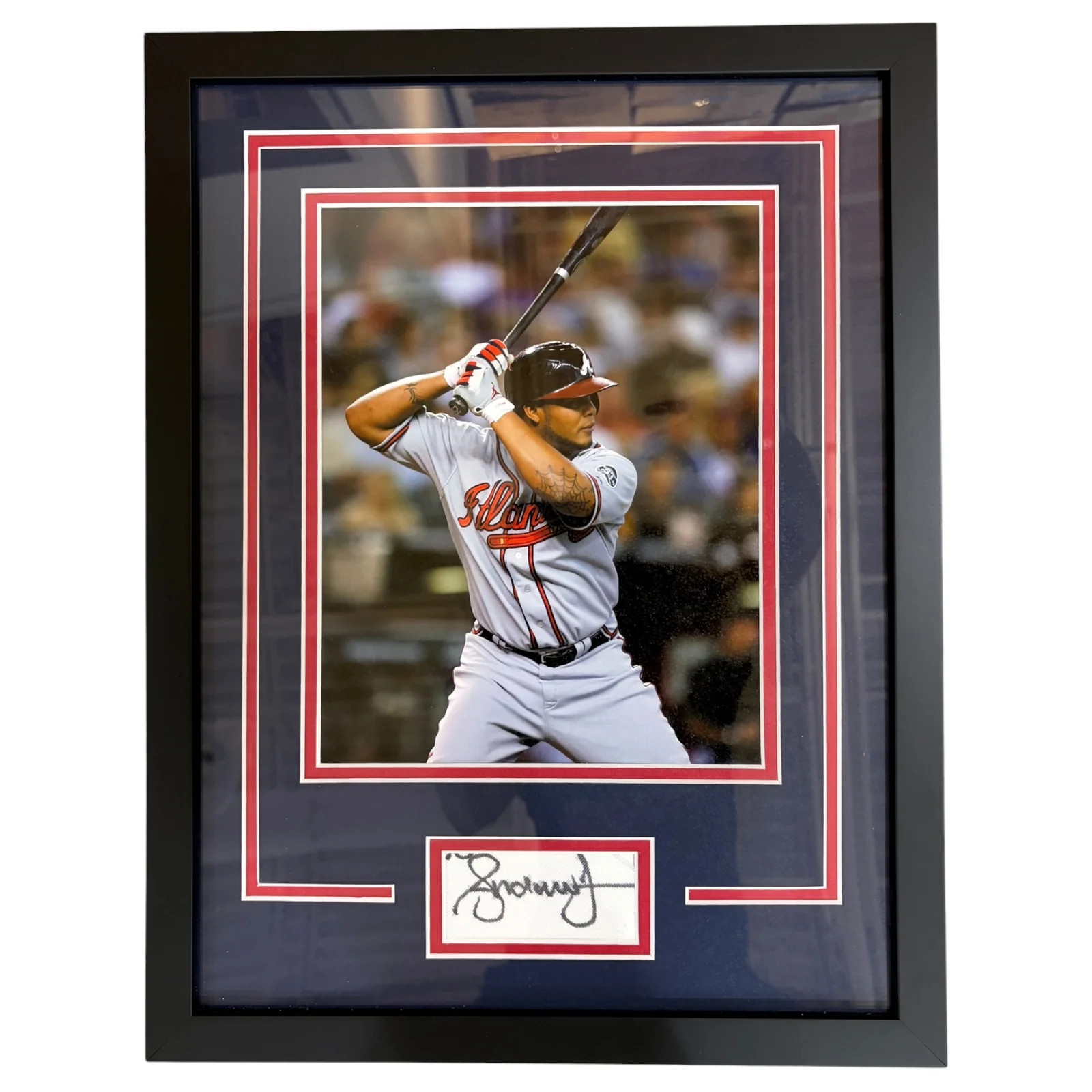 Andruw Jones Autographed Atlanta Braves Andruw Jones Autographed Atlanta Braves