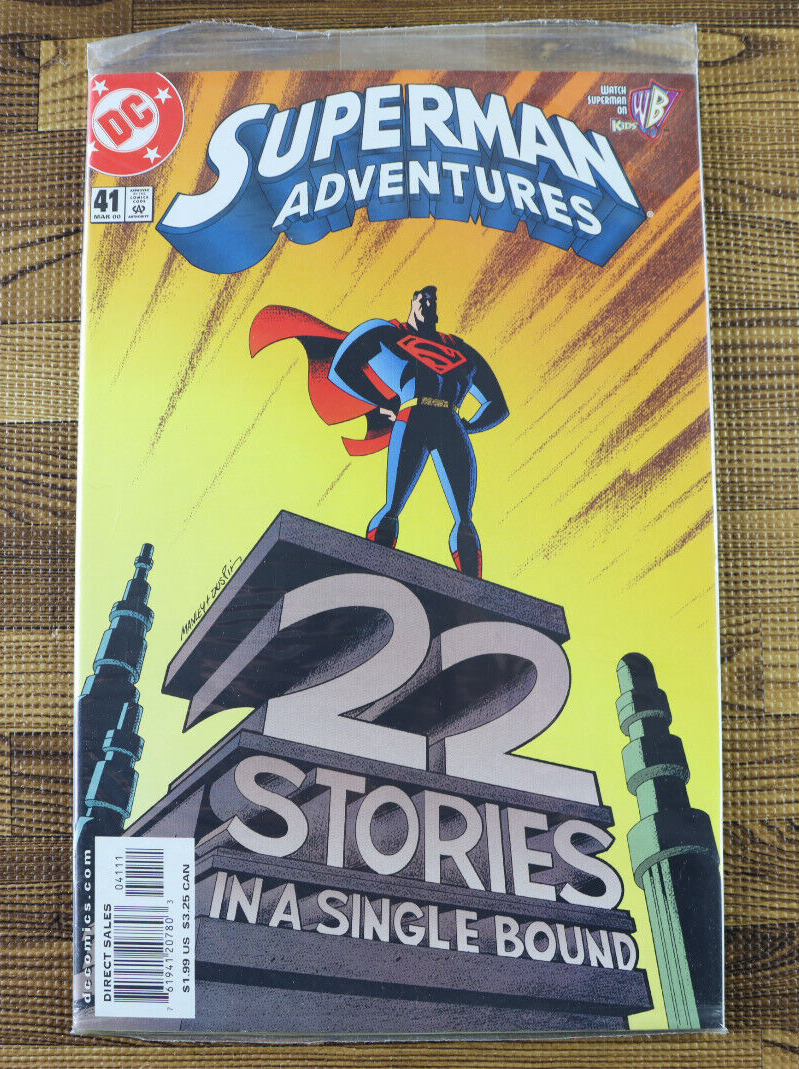 2000 DC Comic Superman Adventures #41 FACTORY SEALED