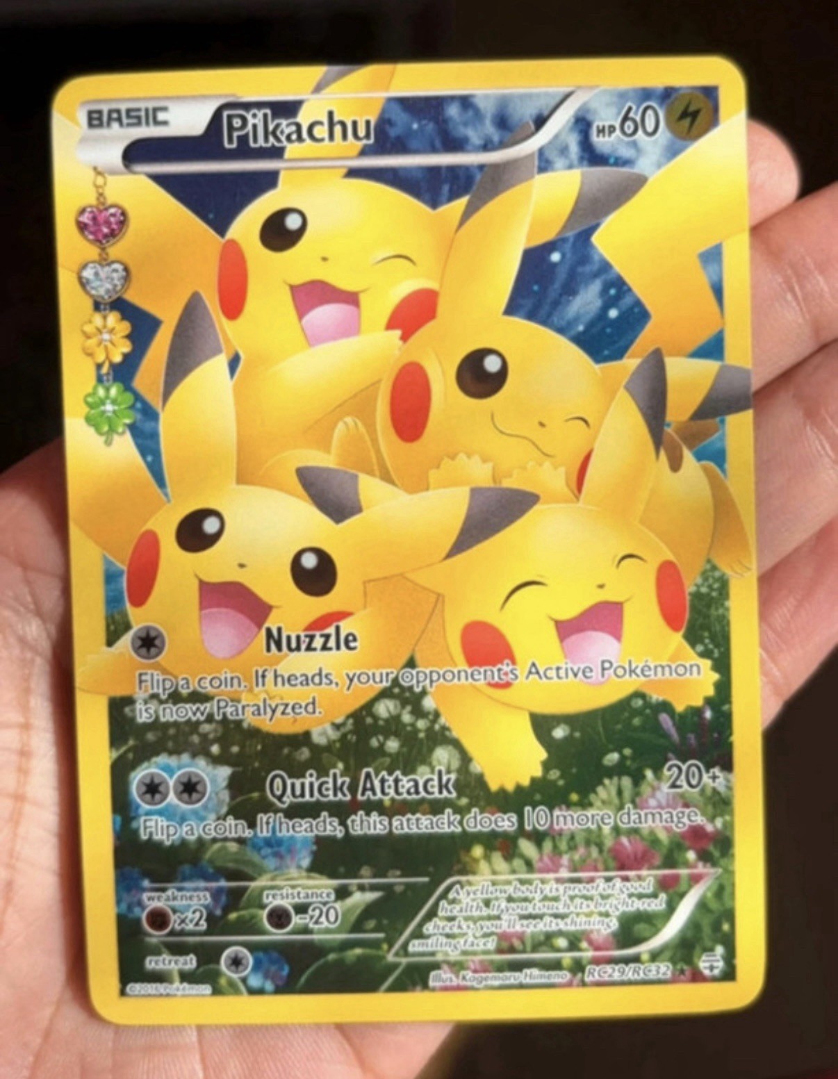 Pokémon TCG Pikachu RC29/RC32 Generations Ultra Rare Full Art Pokémon TCG Pikachu RC29/RC32 Generations Ultra Rare Full Art