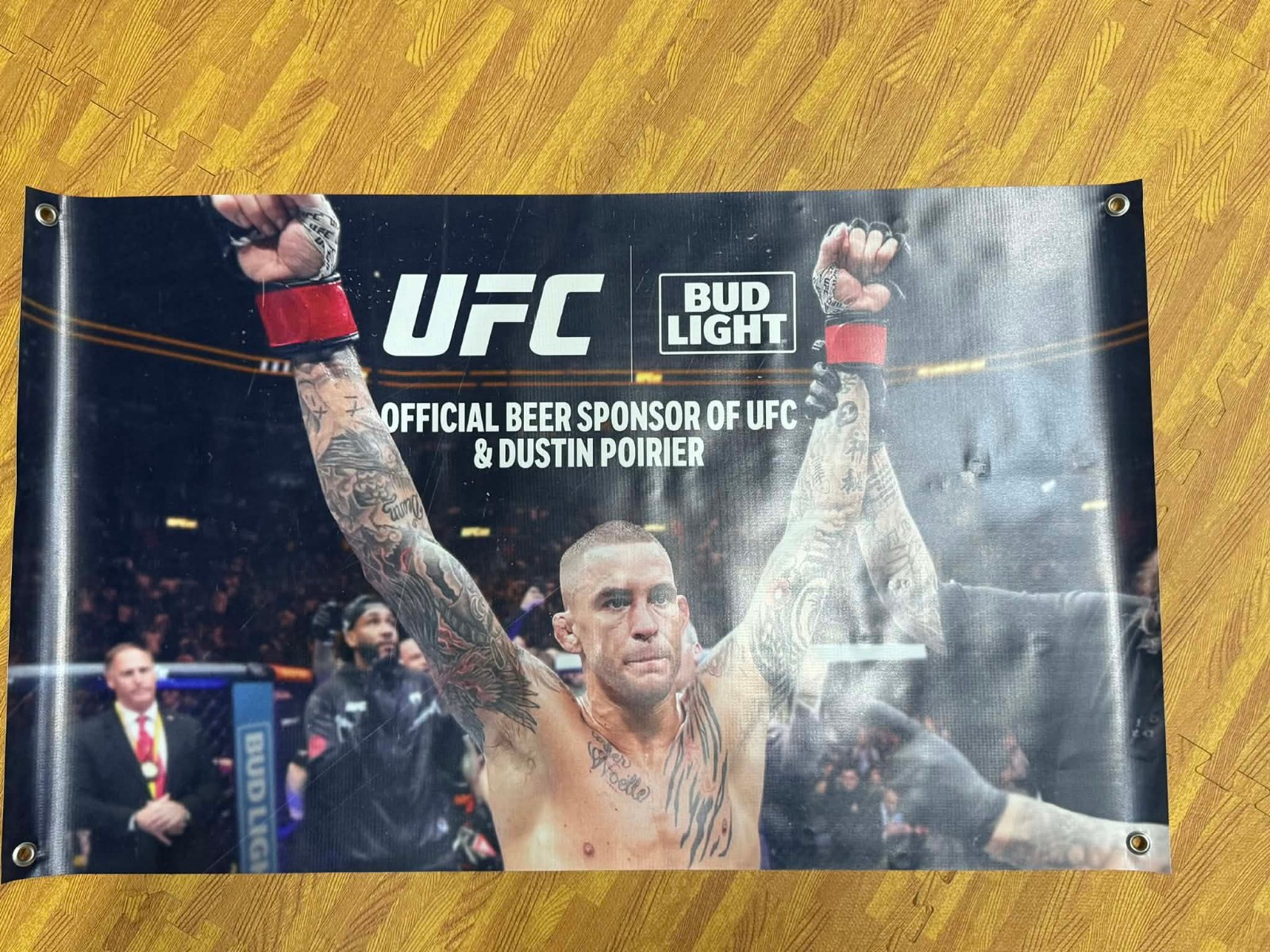 UFC Bud Light Dustin Poirier Banner 40x24 | MMA Man Cave Decor | Fight Night UFC Bud Light Dustin Poirier Banner 40x24 | MMA Man Cave Decor | Fight Night