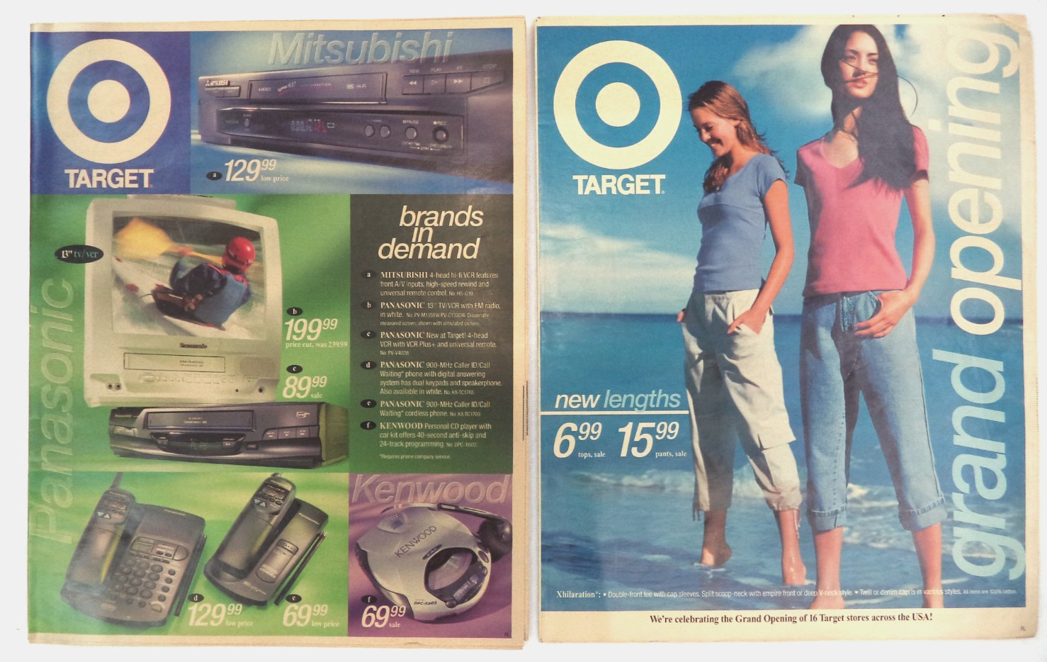 VTG 2000 Target Newspaper Ad Circular Catalog Lot of 2- Game Boy N64 Pokemon VTG 2000 Target Newspaper Ad Circular Catalog Lot of 2- Game Boy N64 Pokemon