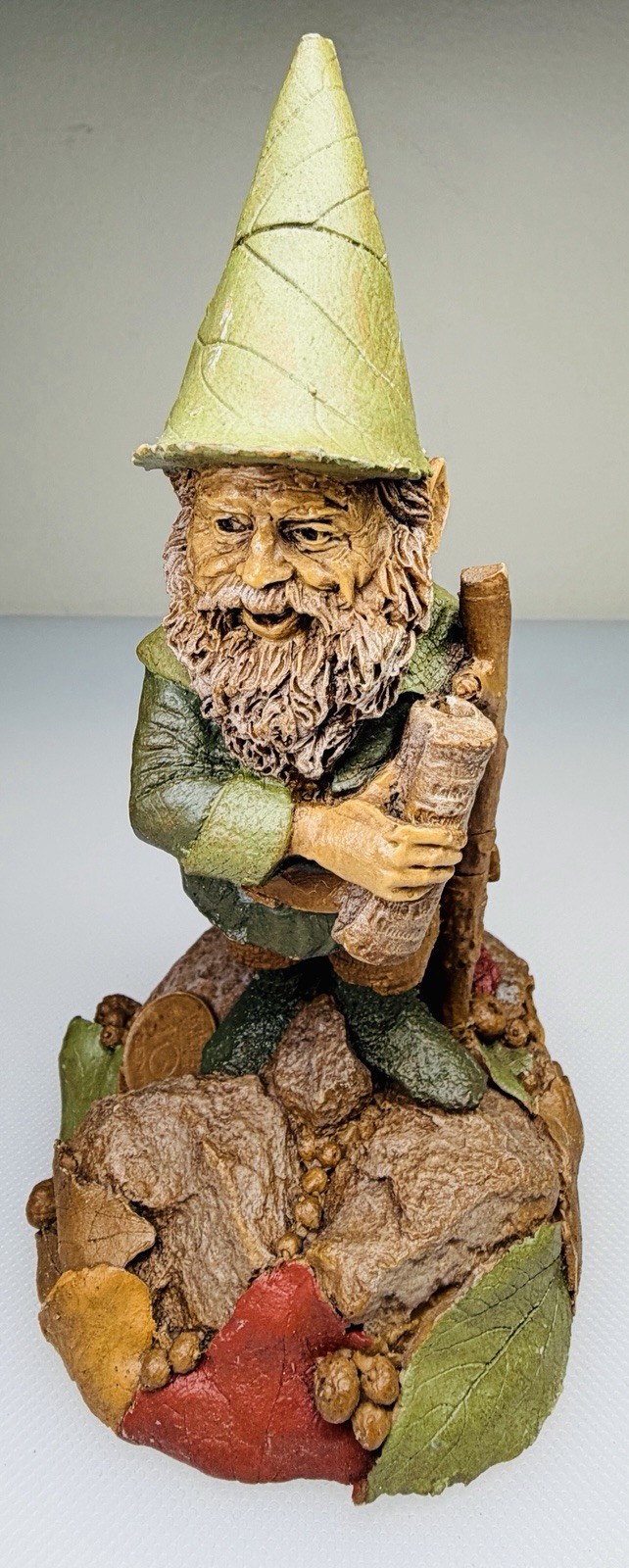 1997 Tom Clark Cairn Studio Robin Gnome #5343 Signed 6” Figurine Sculpture 1997 Tom Clark Cairn Studio Robin Gnome #5343 Signed 6” Figurine Sculpture