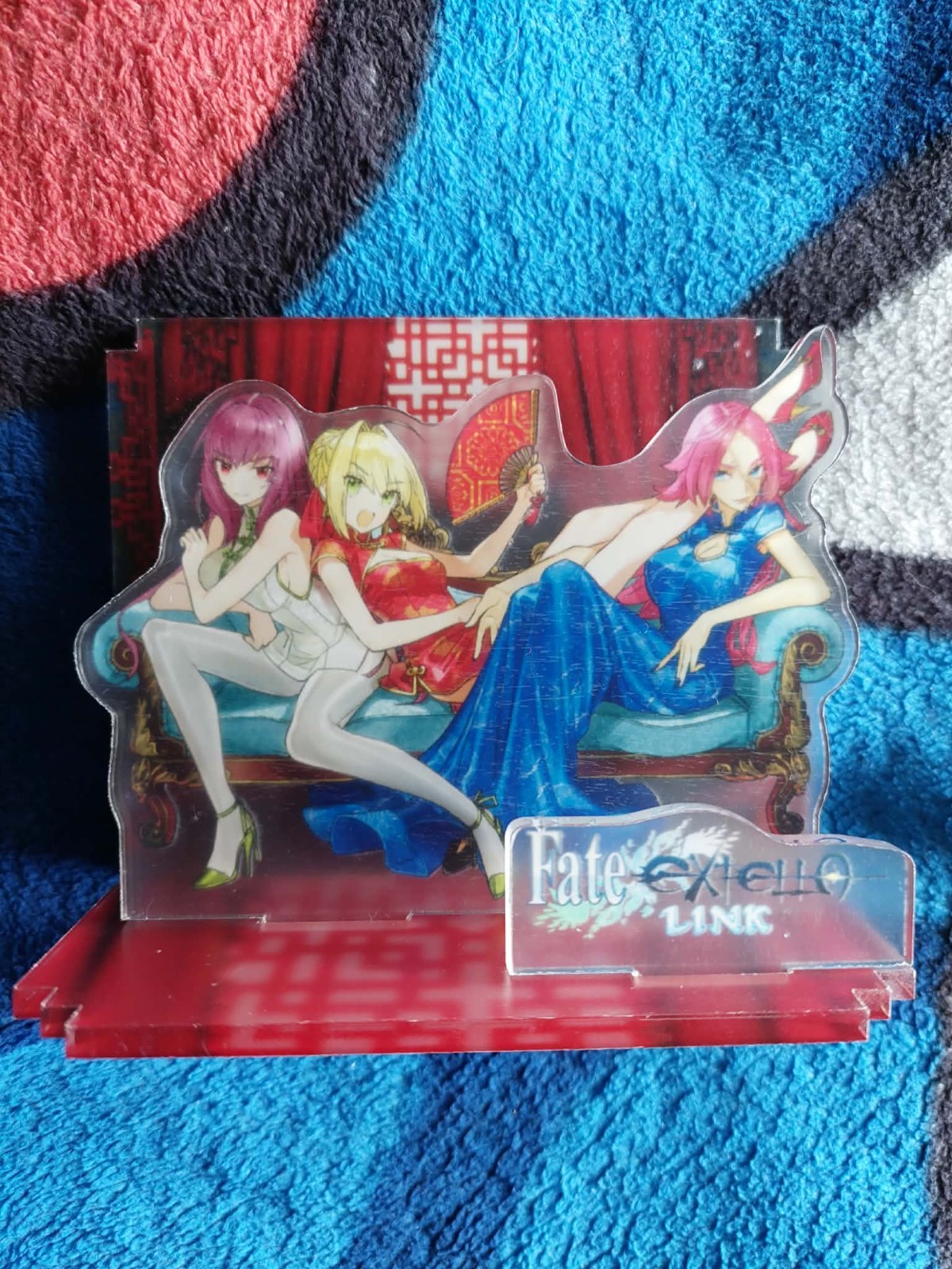 Fate Extella Link Limited Edition Acrylic Stand Used Good Condition Fate Extella Link Limited Edition Acrylic Stand Used Good Condition