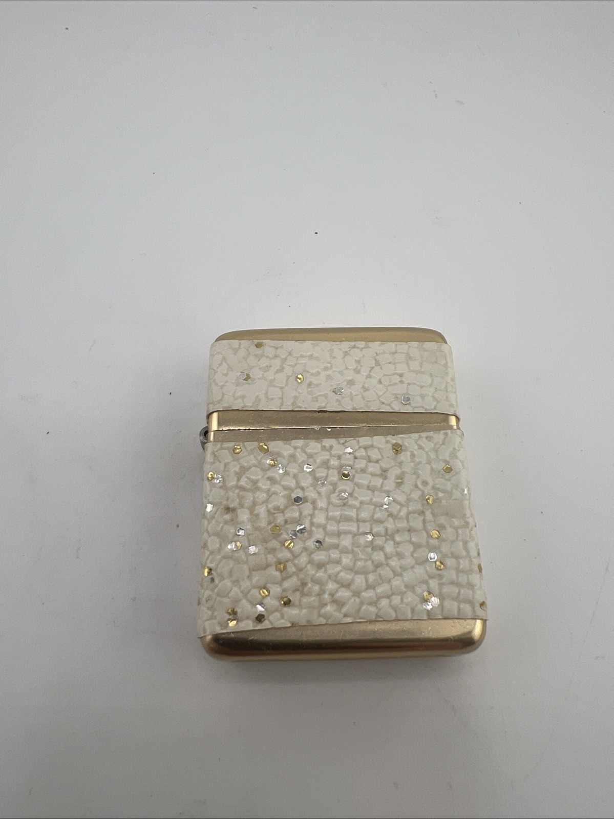 Vintage MCM Storm Queen White Glitter Flip Lighter New Read Vintage MCM Storm Queen White Glitter Flip Lighter New Read