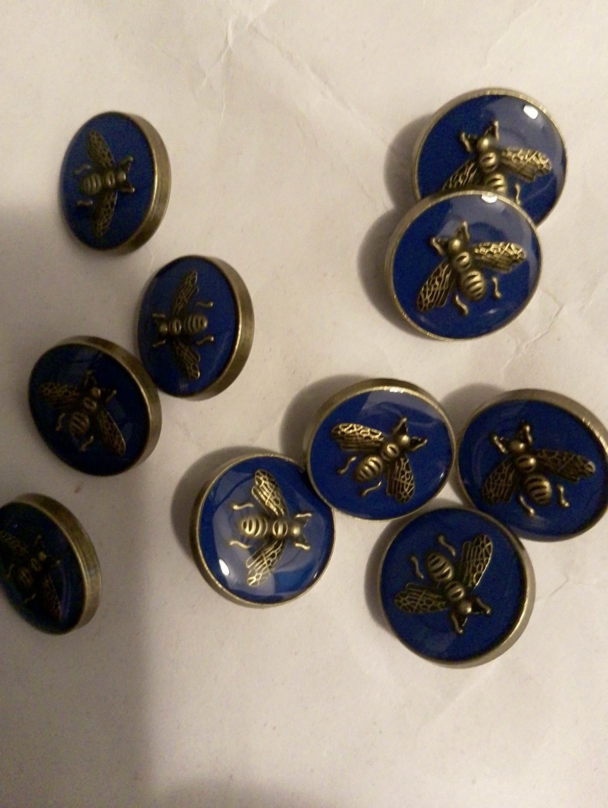 SET OF 10 GUCCI BUTTONS GG LOGO BRONZE Vintage ROUND 18MM SET OF 10 GUCCI BUTTONS GG LOGO BRONZE Vintage ROUND 18MM