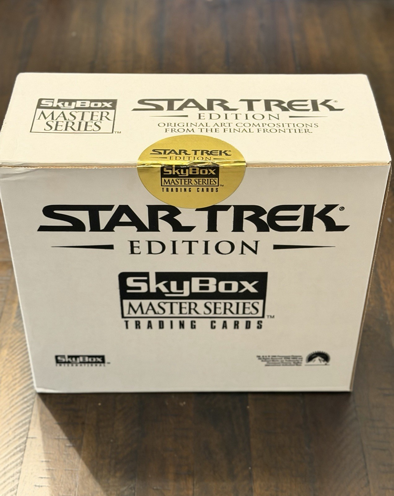 1993 STAR TREK Master Series 1 Trading Card Factory Case of 10 Sealed Boxes 1993 STAR TREK Master Series 1 Trading Card Factory Case of 10 Sealed Boxes