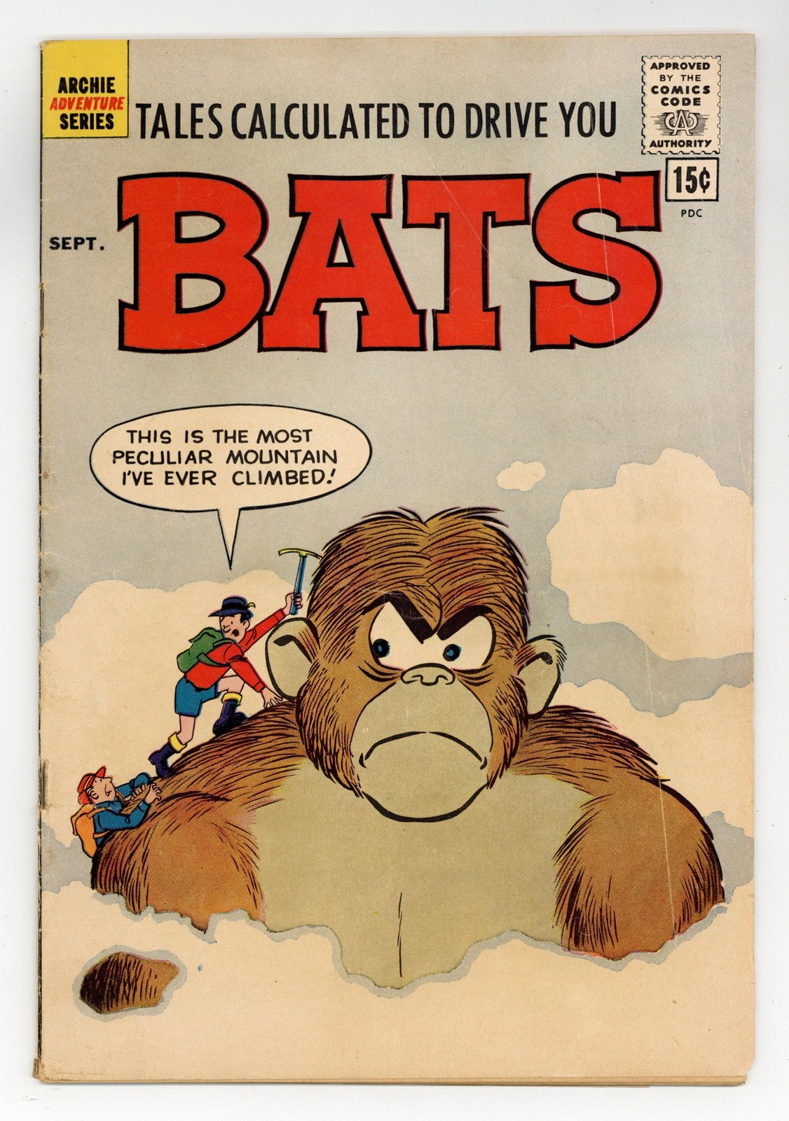 Tales Calculated to Drive You Bats #6 15c Cover Price GD+ 2.5 1962