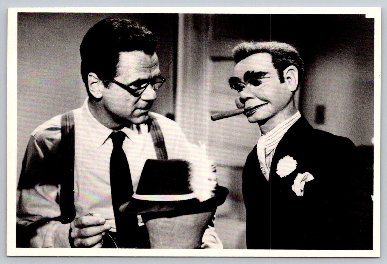 c1980s The Twilight Zone Caesar and Me Jackie Cooper Continental Postcard