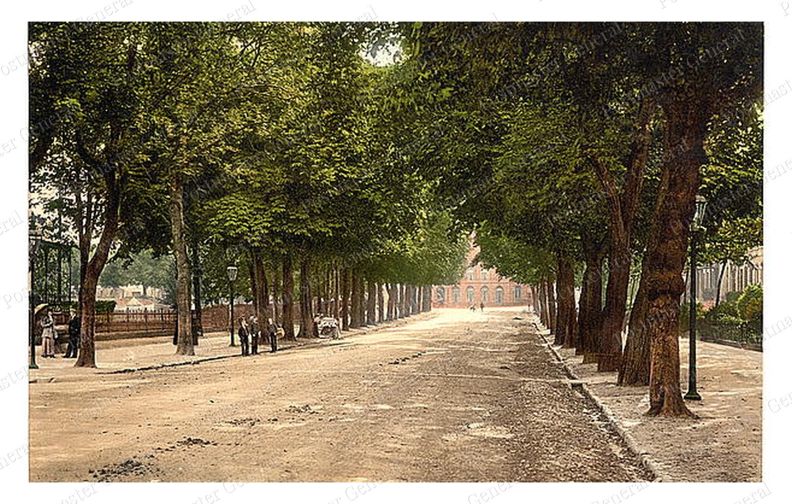 Cheltenham England Promenade Queen's Hotel Standard Postcard COPY RPPC Cheltenham England Promenade Queen's Hotel Standard Postcard COPY RPPC