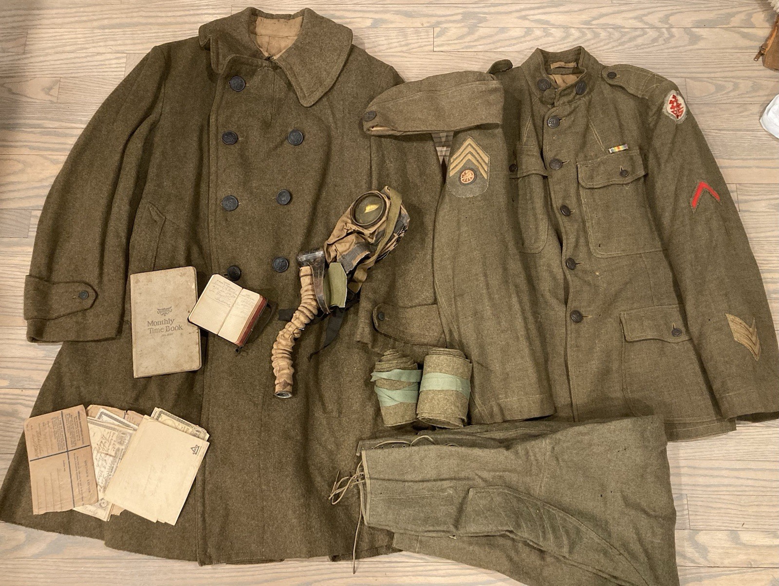 Original US WWI Named “Motor Men” Air Service MTC Mechanic Grouping RARE Original US WWI Named “Motor Men” Air Service MTC Mechanic Grouping RARE