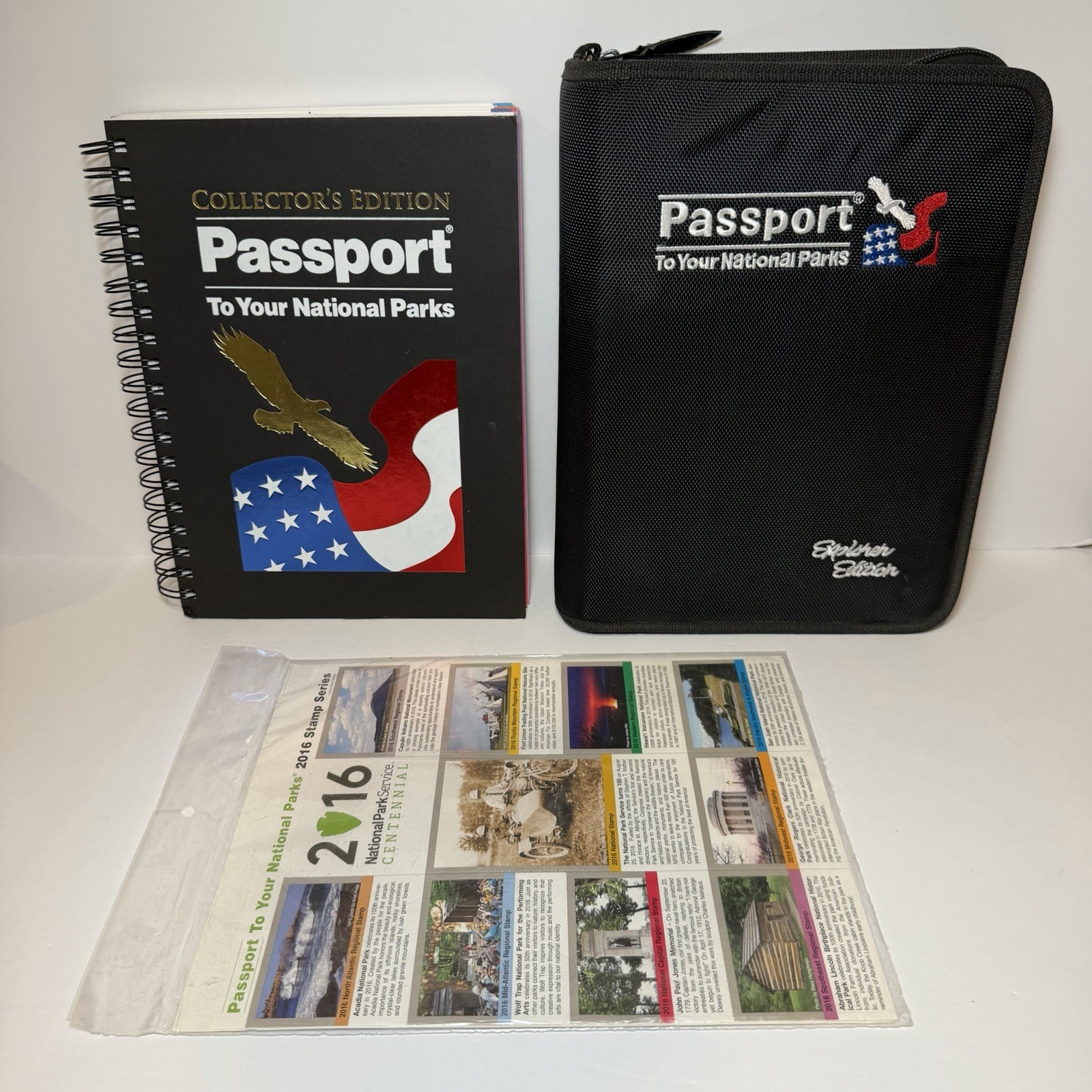 Passport to Your National Parks EXPLORER EDITION BINDER Black + Spiral Book