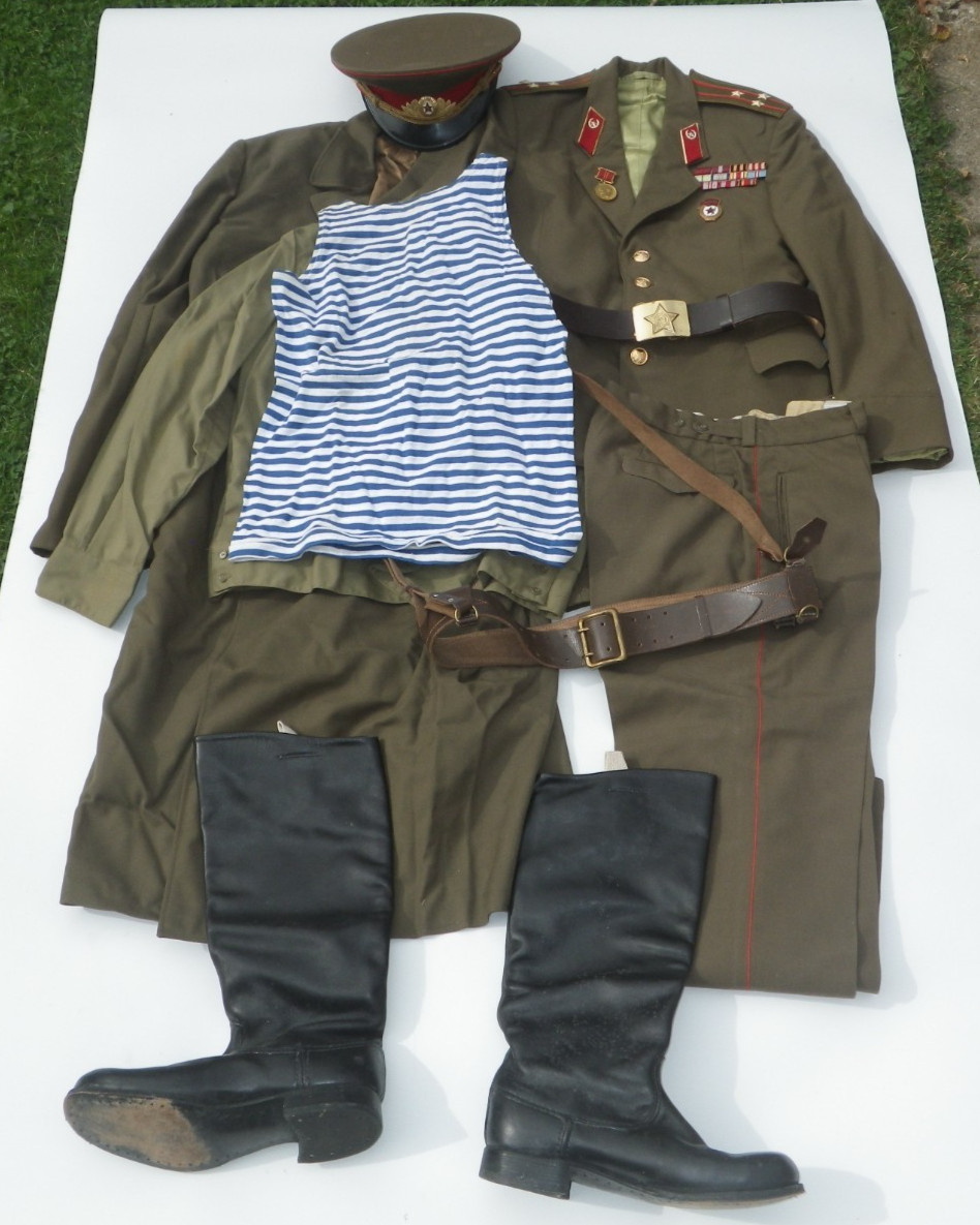 Original Soviet Russian USSR Colonel Military Army Dress Uniform Grouping Lot Original Soviet Russian USSR Colonel Military Army Dress Uniform Grouping Lot