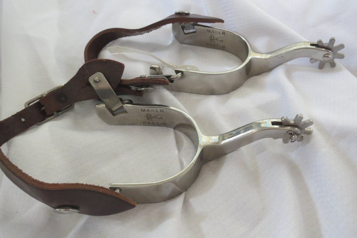 Pair of Les Vogt Spurs - Model # P 801-M Pair of Les Vogt Spurs - Model # P 801-M