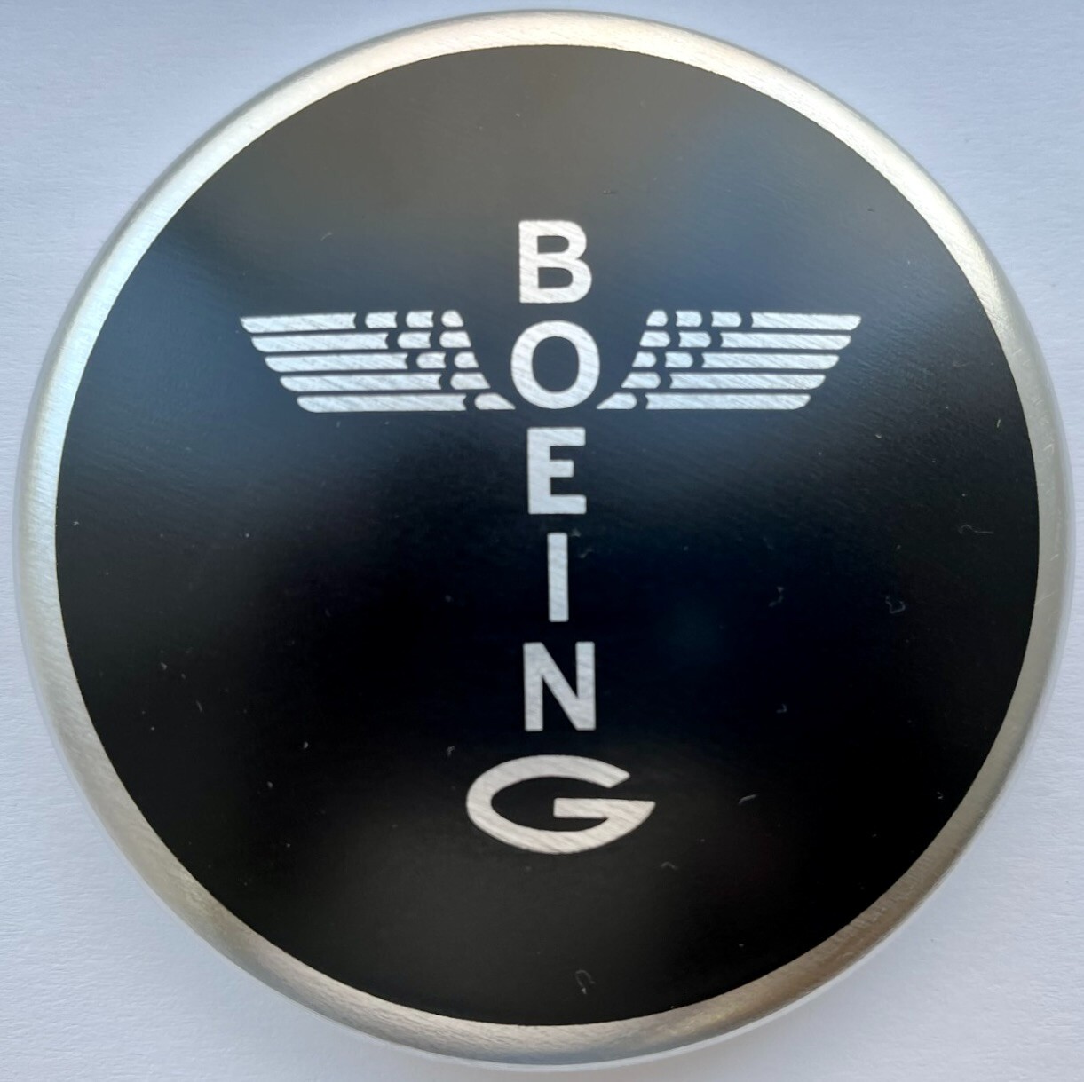 Early Boeing Totem-Style Aftermarket Aluminum Control Yoke Hub, B-17+   CYH-0125